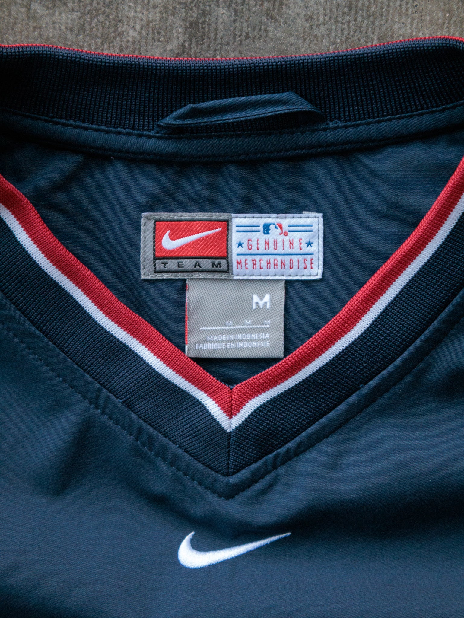 Vintage 00s Navy Nike St. Louis Cardinals Pullover Jacket (M)