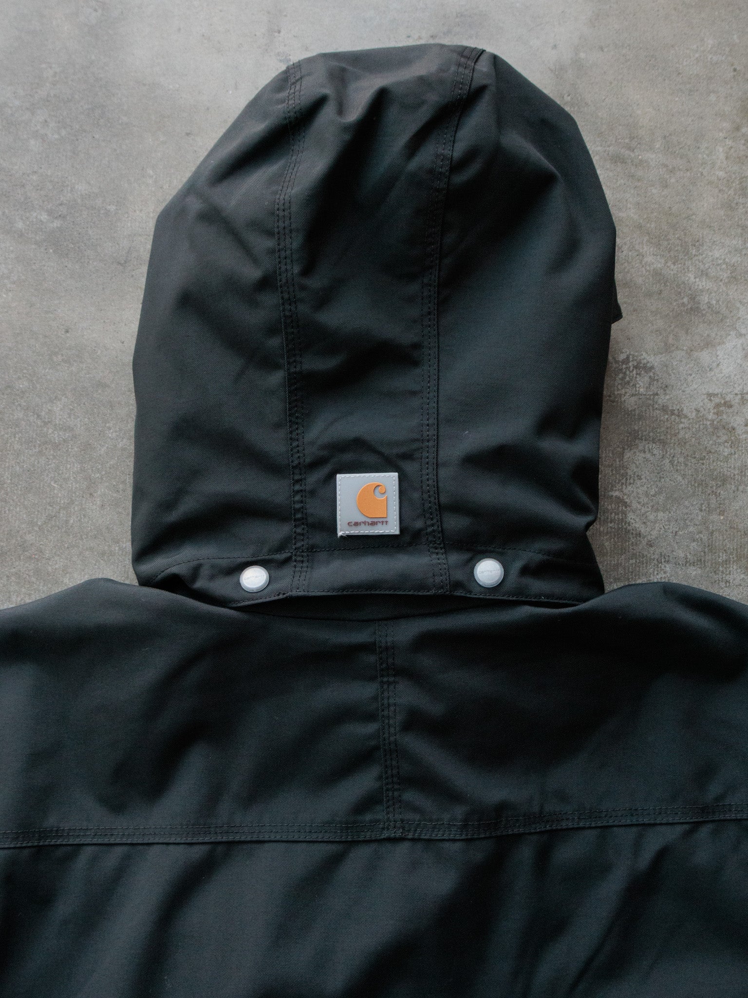 Vintage Black Carhartt Storm Defender Jacket (L)