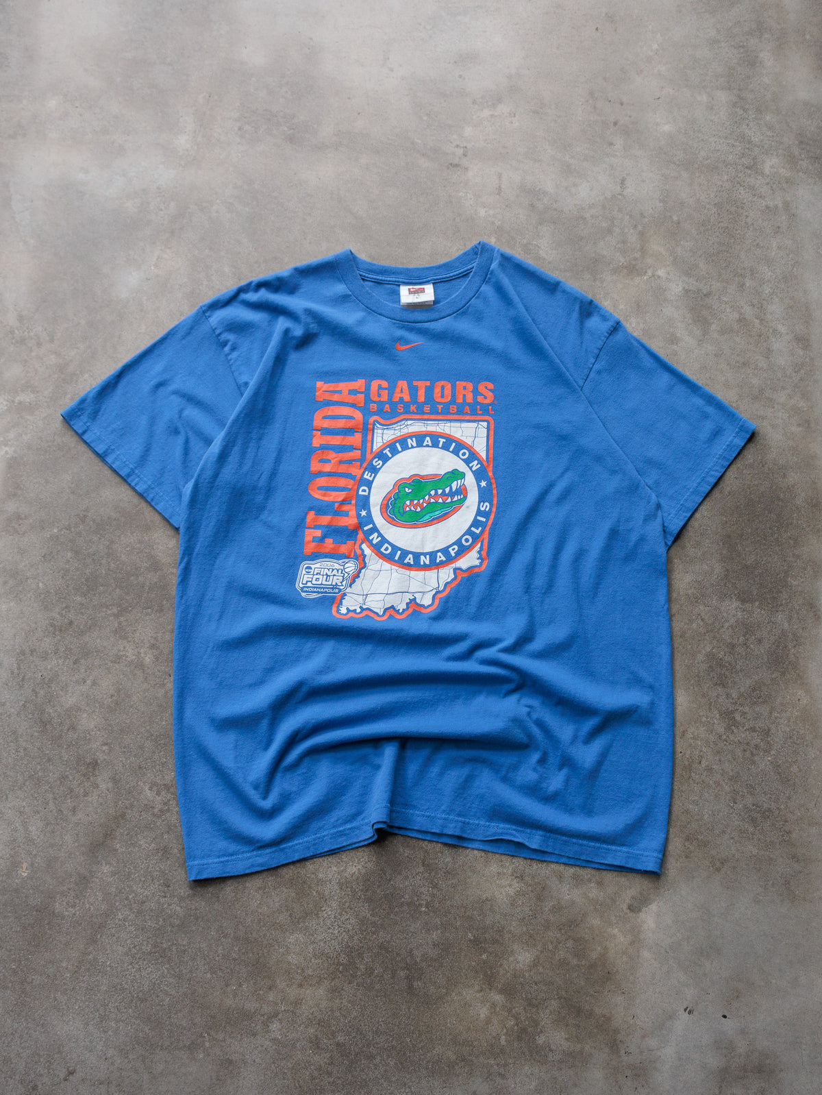 Vintage 2006 Blue Florida Gators Nike Final Four Tee (L)