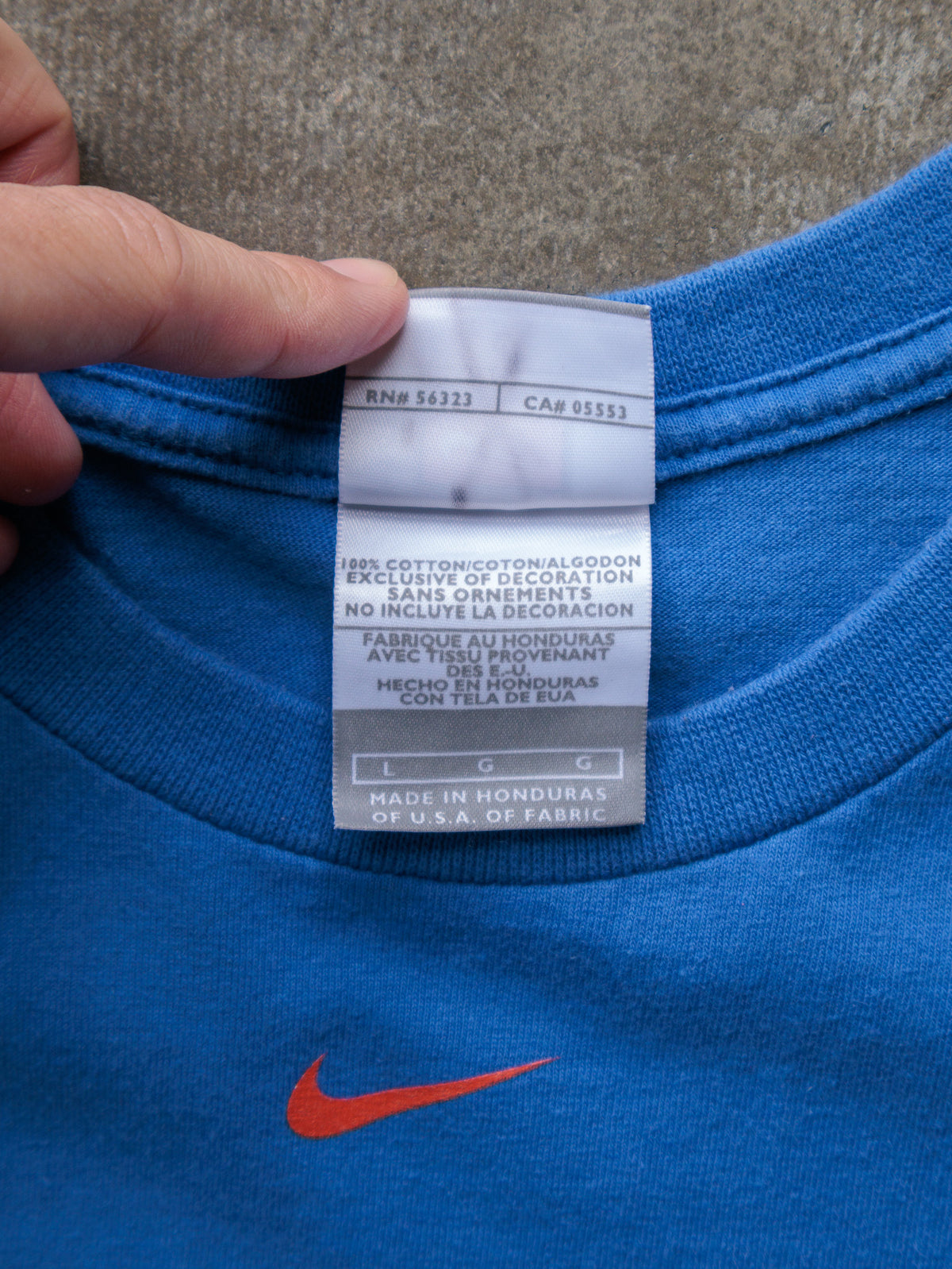 Vintage 2006 Blue Florida Gators Nike Final Four Tee (L)