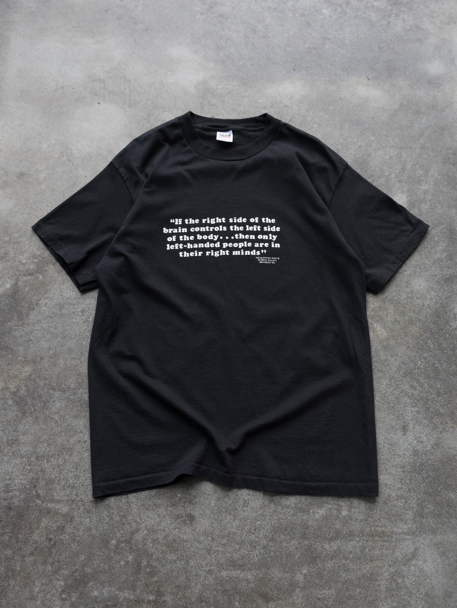 Vintage 90s Left-Handed Minds Tee (XL)