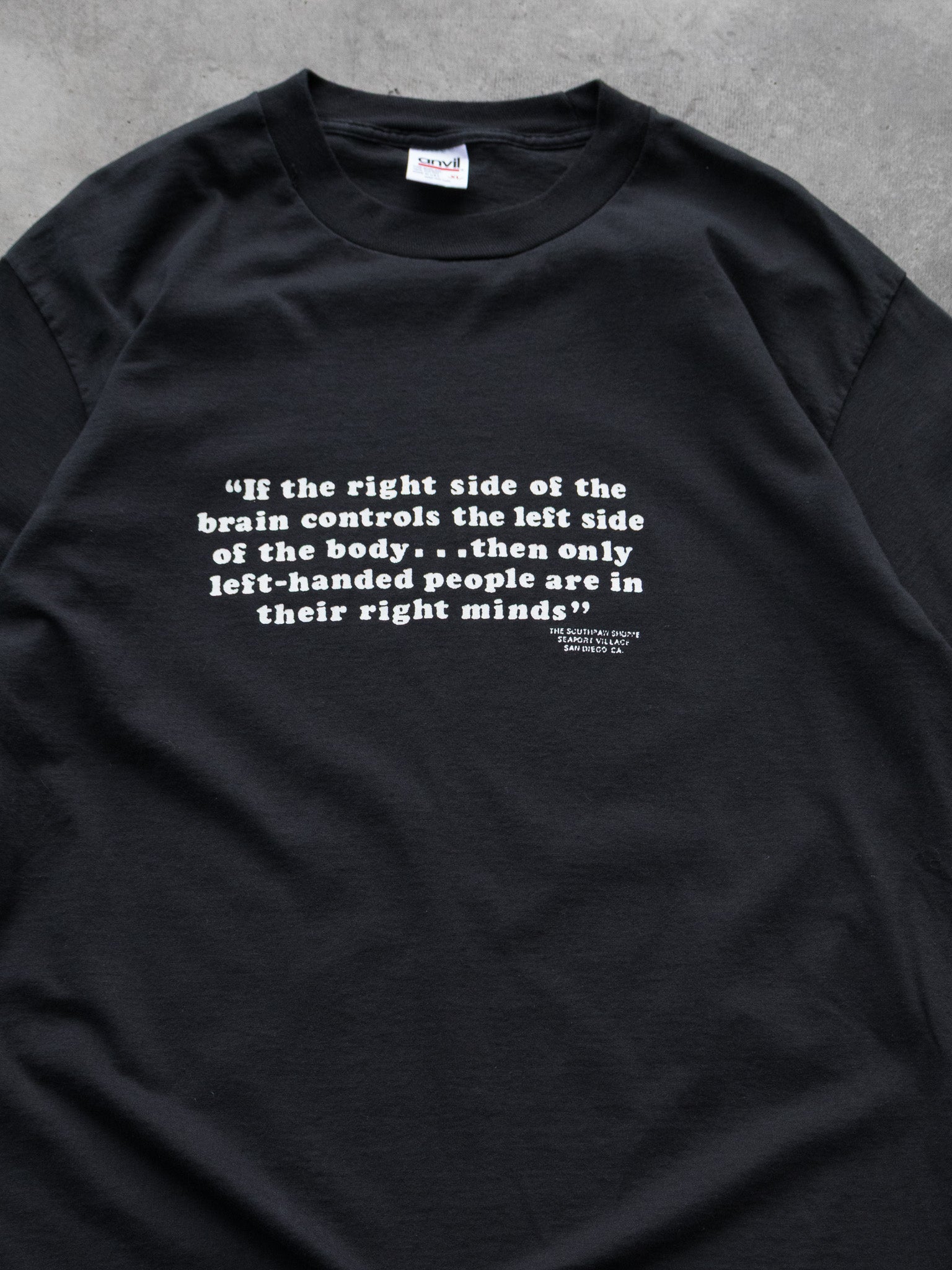 Vintage 90s Left-Handed Minds Tee (XL)