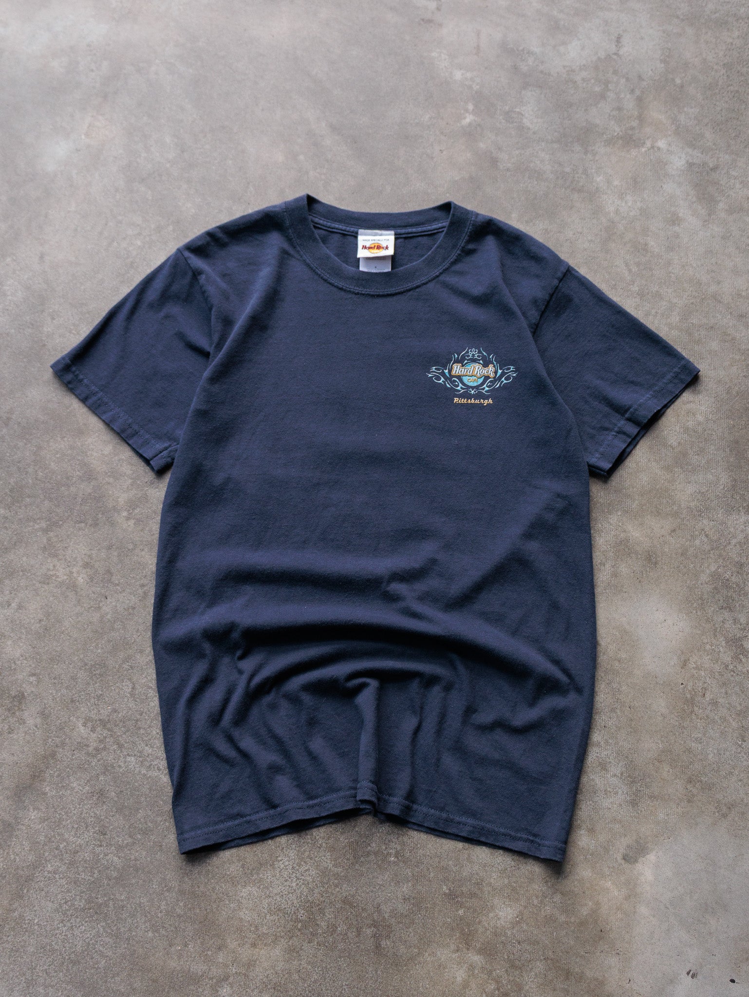 Vintage 00s Navy Hard Rock Cafe Pittsburgh Tee (S)