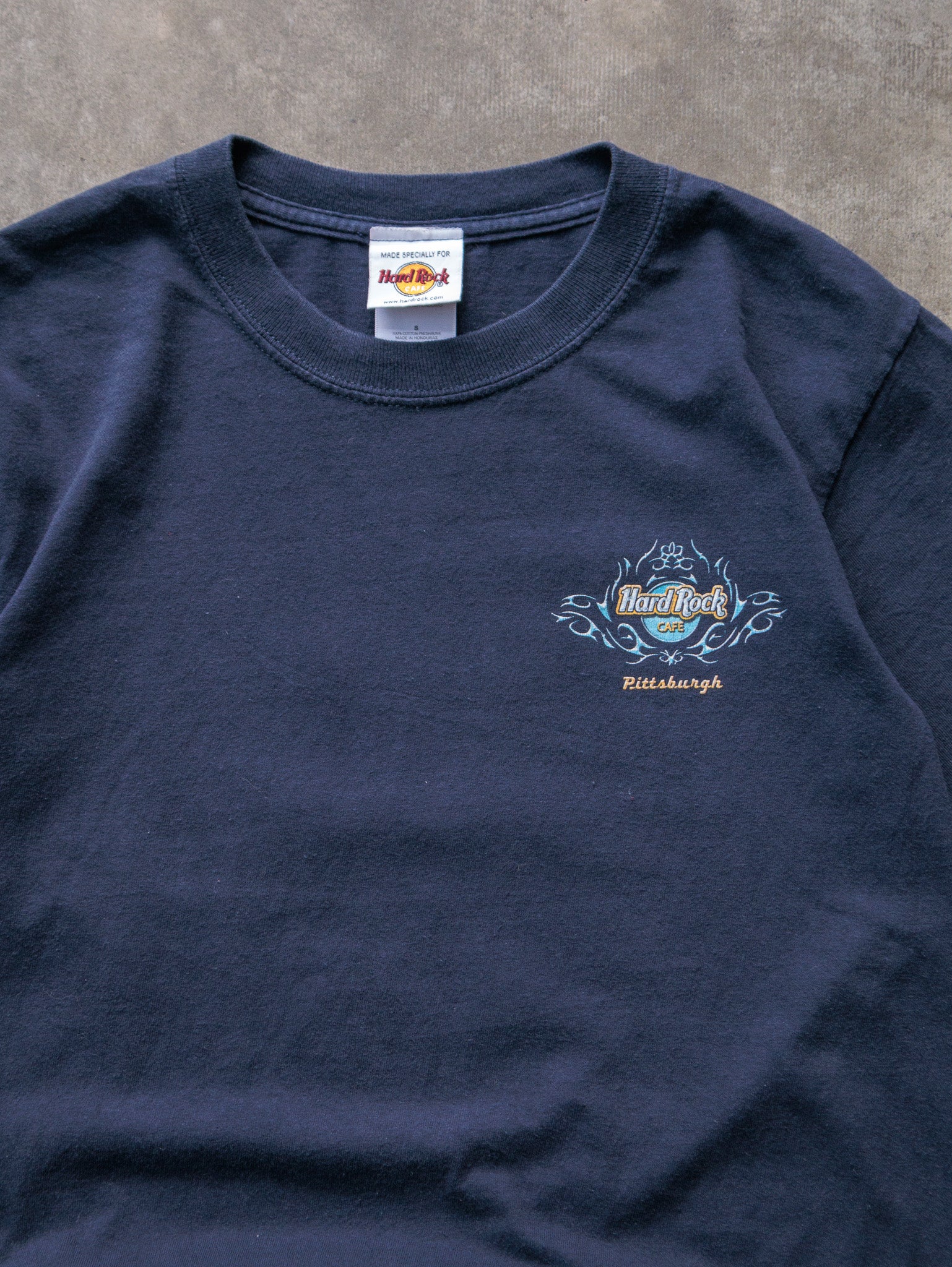 Vintage 00s Navy Hard Rock Cafe Pittsburgh Tee (S)