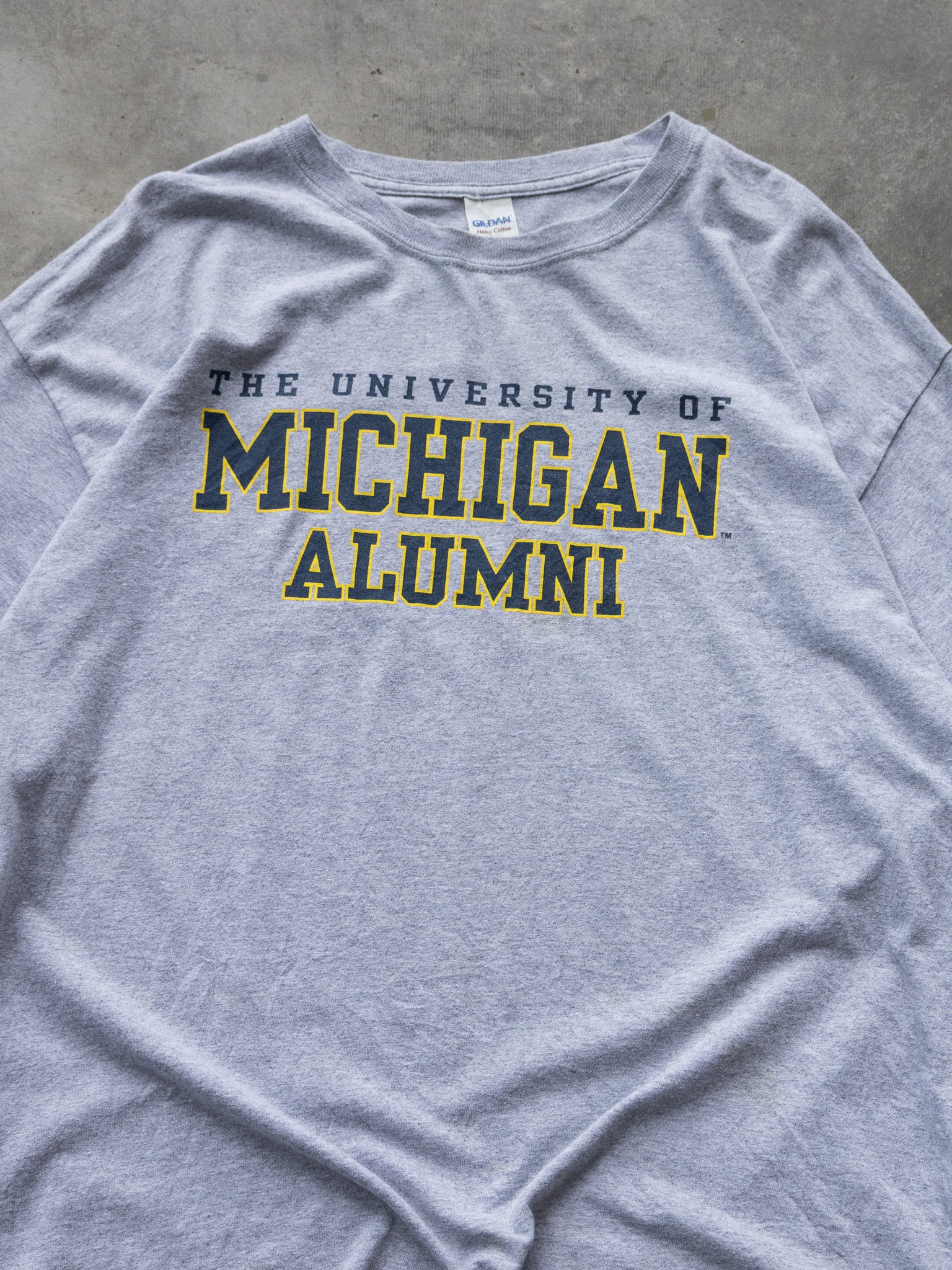 Vintage University of Michigan Alumni Long Sleeve (XL)