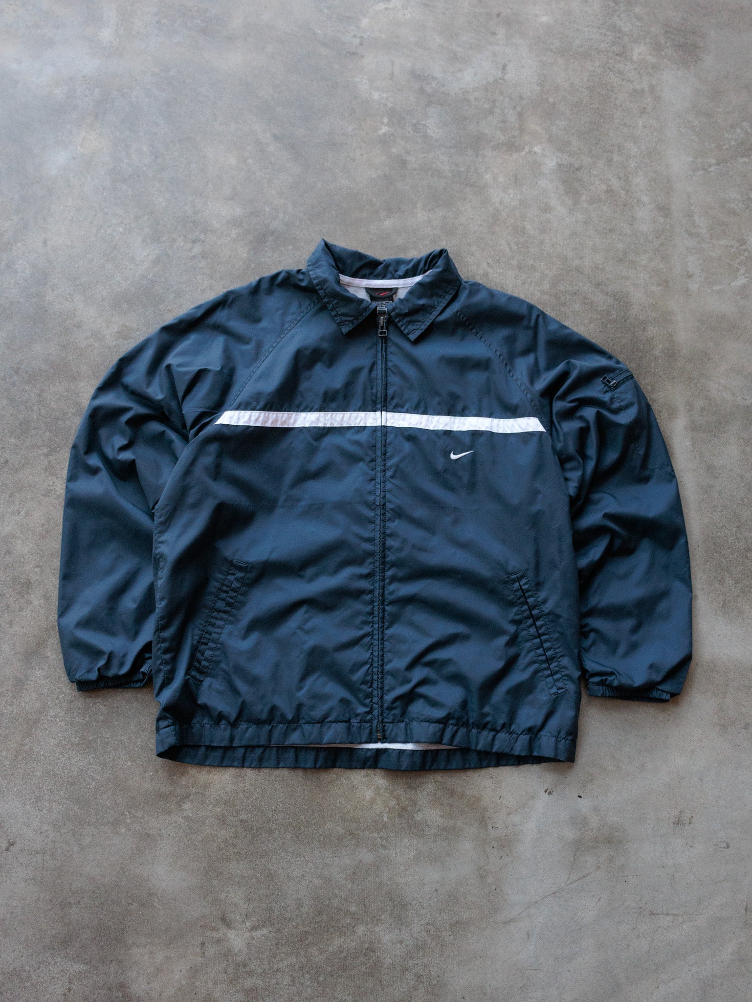 Vintage 00s Navy Nike Jacket (Women's M)