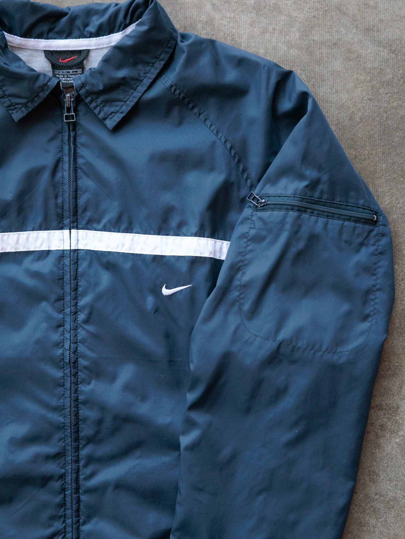 Vintage 00s Navy Nike Jacket (Women's M)