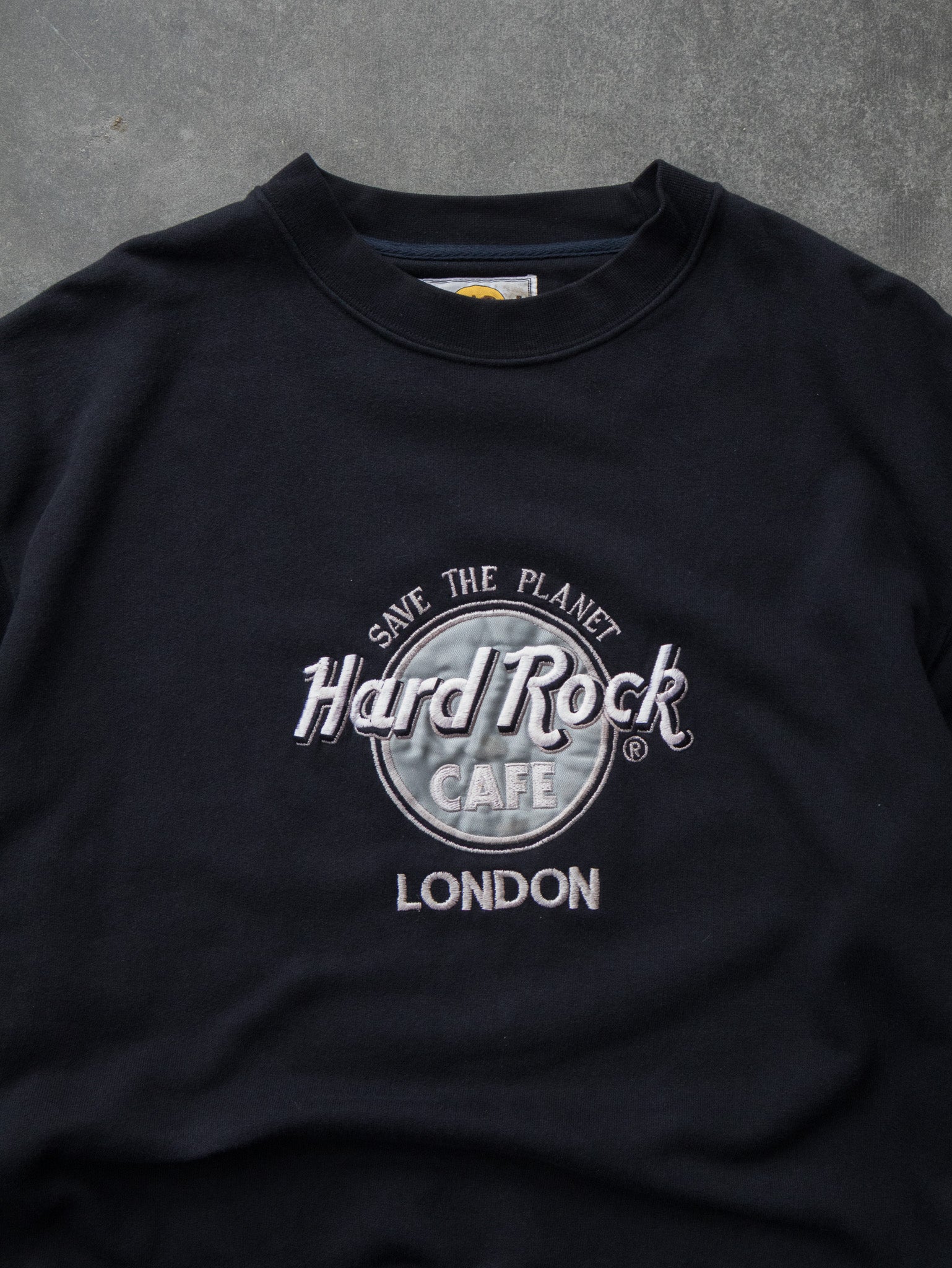 Vintage Black Hard Rock Cafe London Sweatshirt (XL)