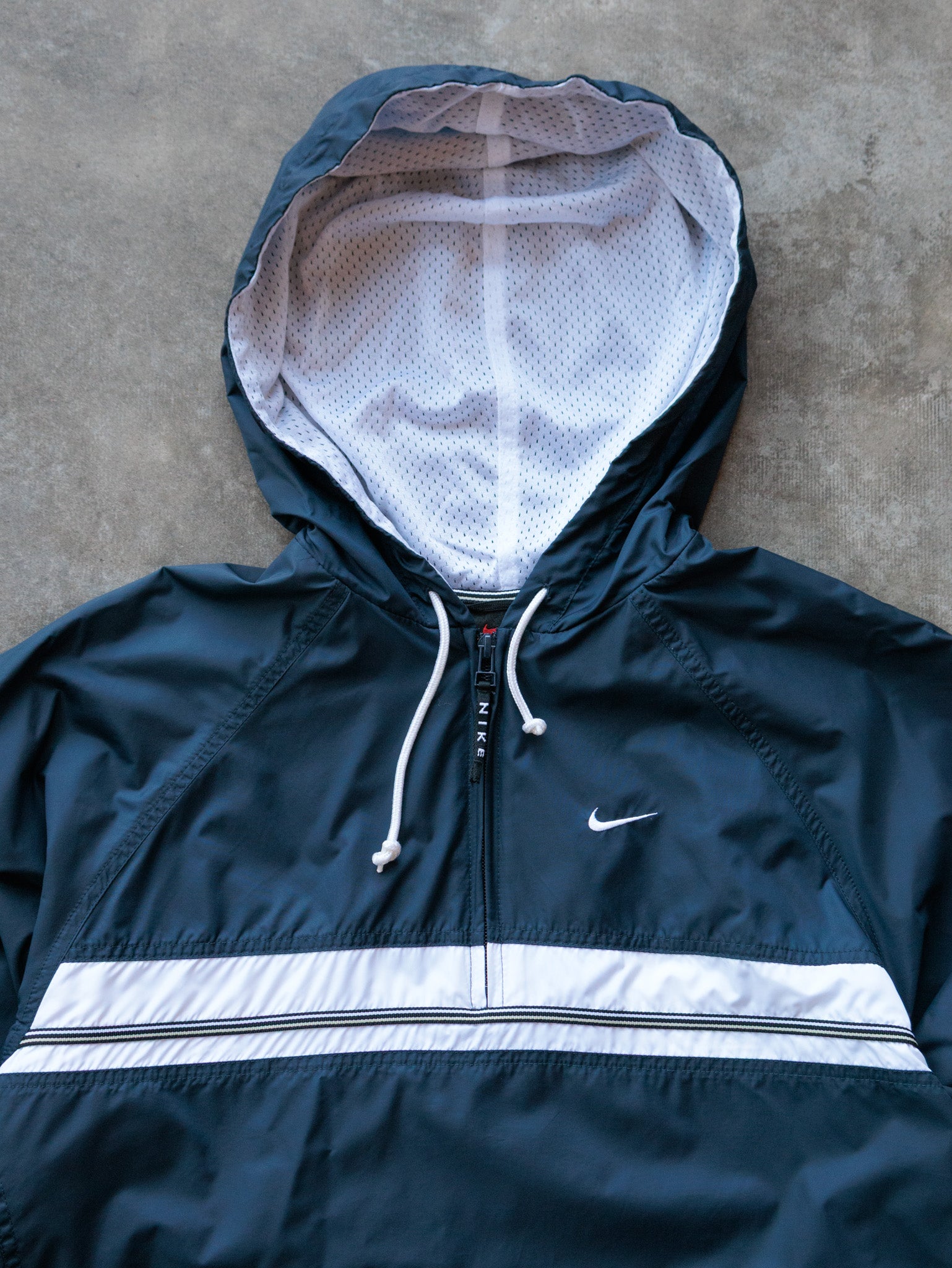 Vintage 90s Navy Nike Jacket (Women's L)