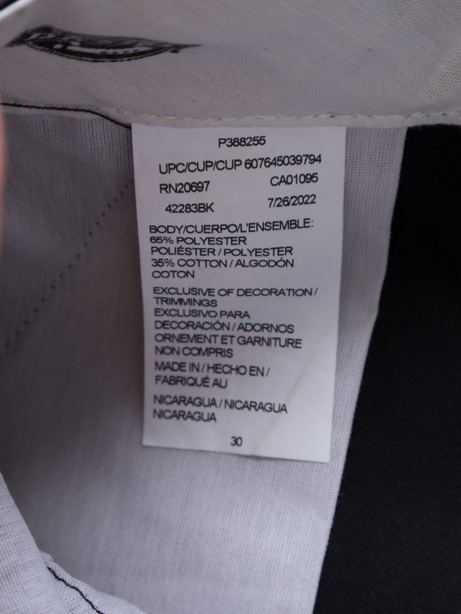 Vintage Black Dickies Work Shorts (W30)