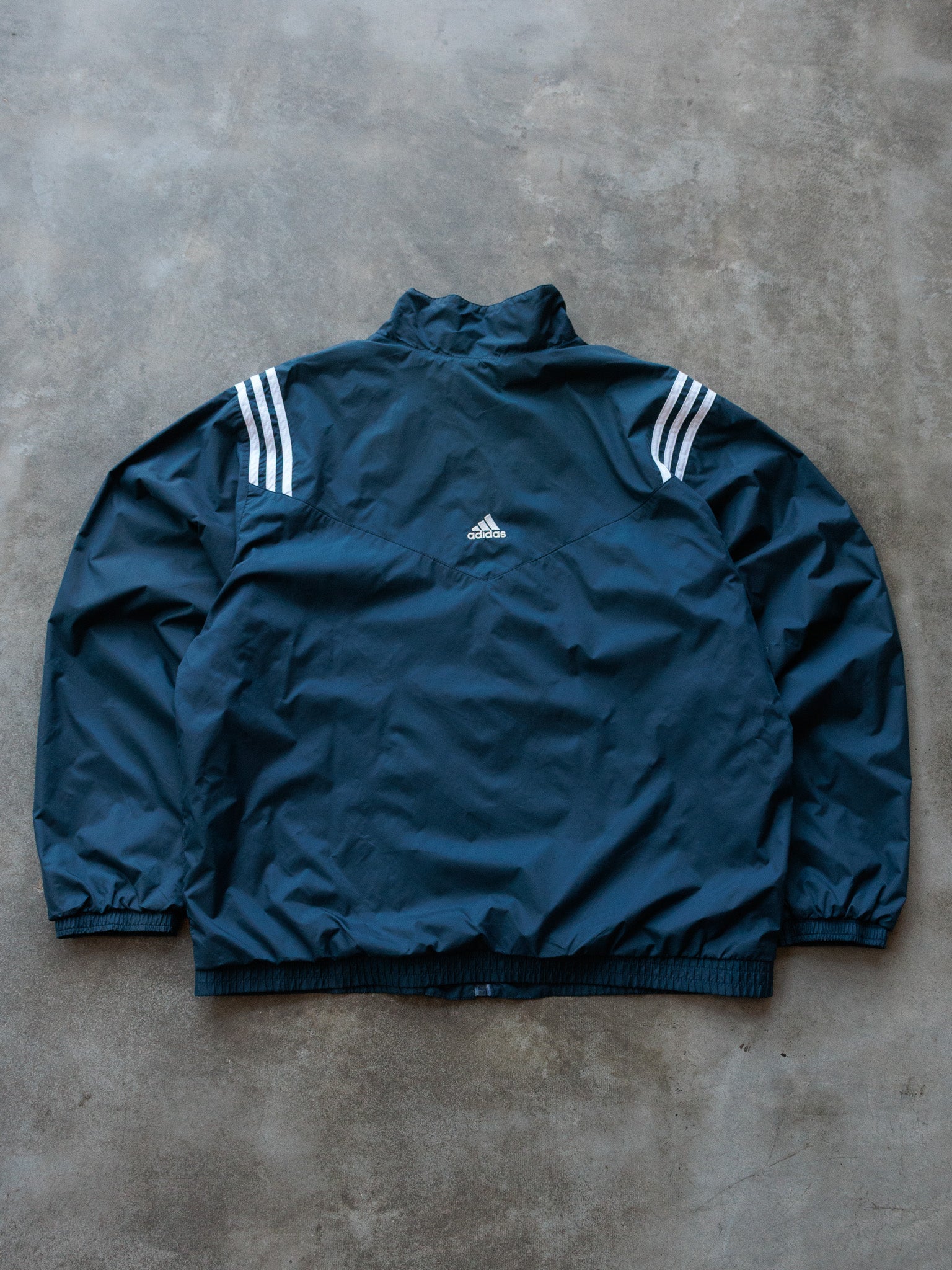 Vintage 00s Navy Adidas Track Jacket (XL)