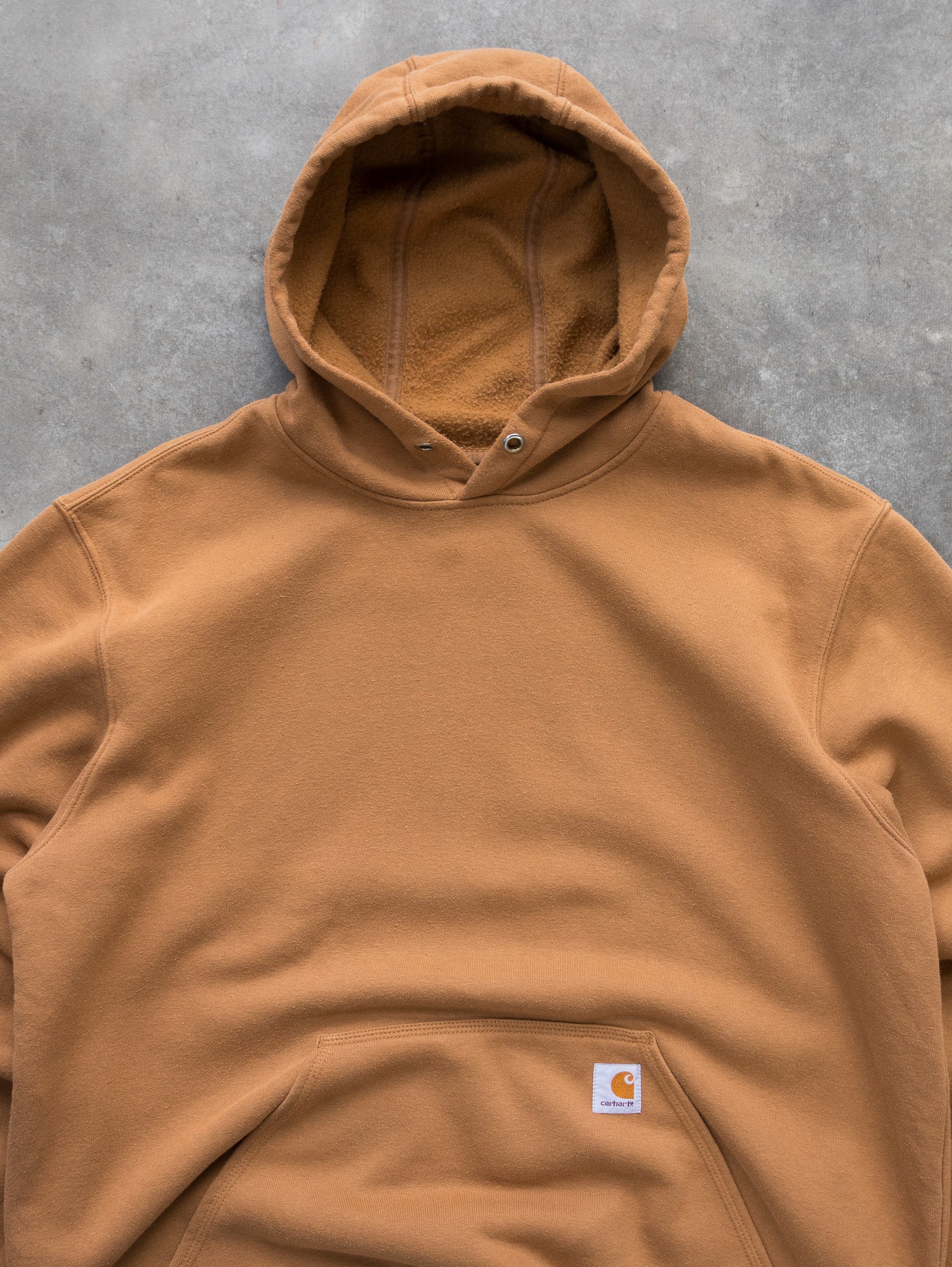 Vintage Brown Carhartt Hoodie (XL)