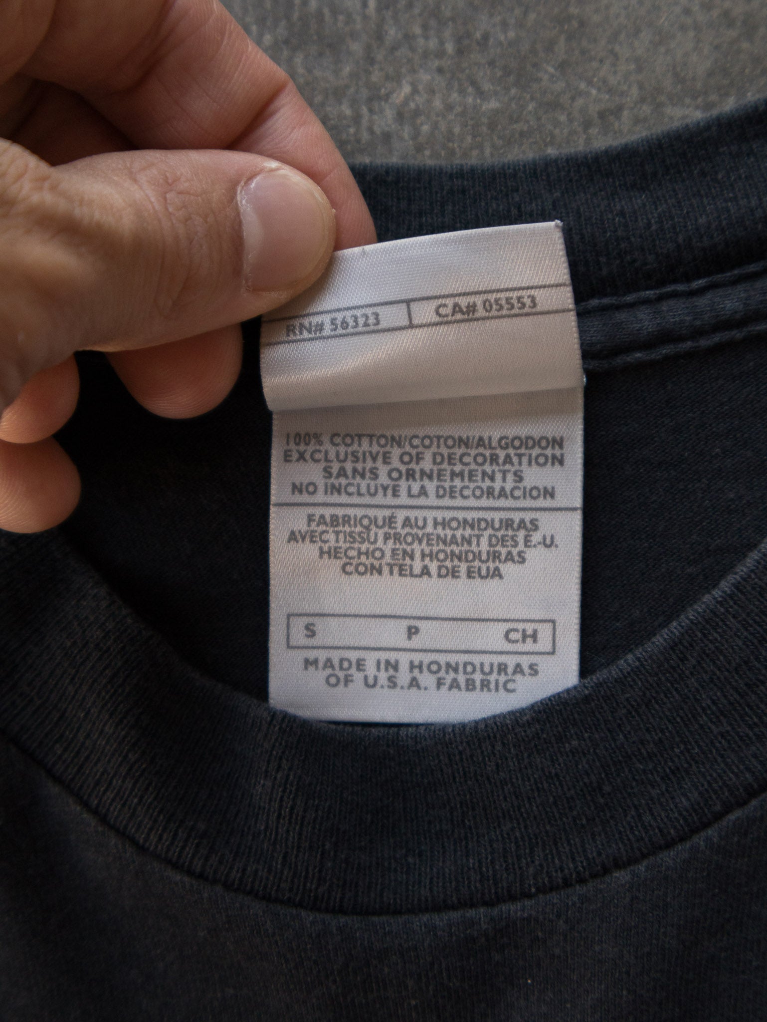 Vintage 00s Black Nike Logo Tee (S)