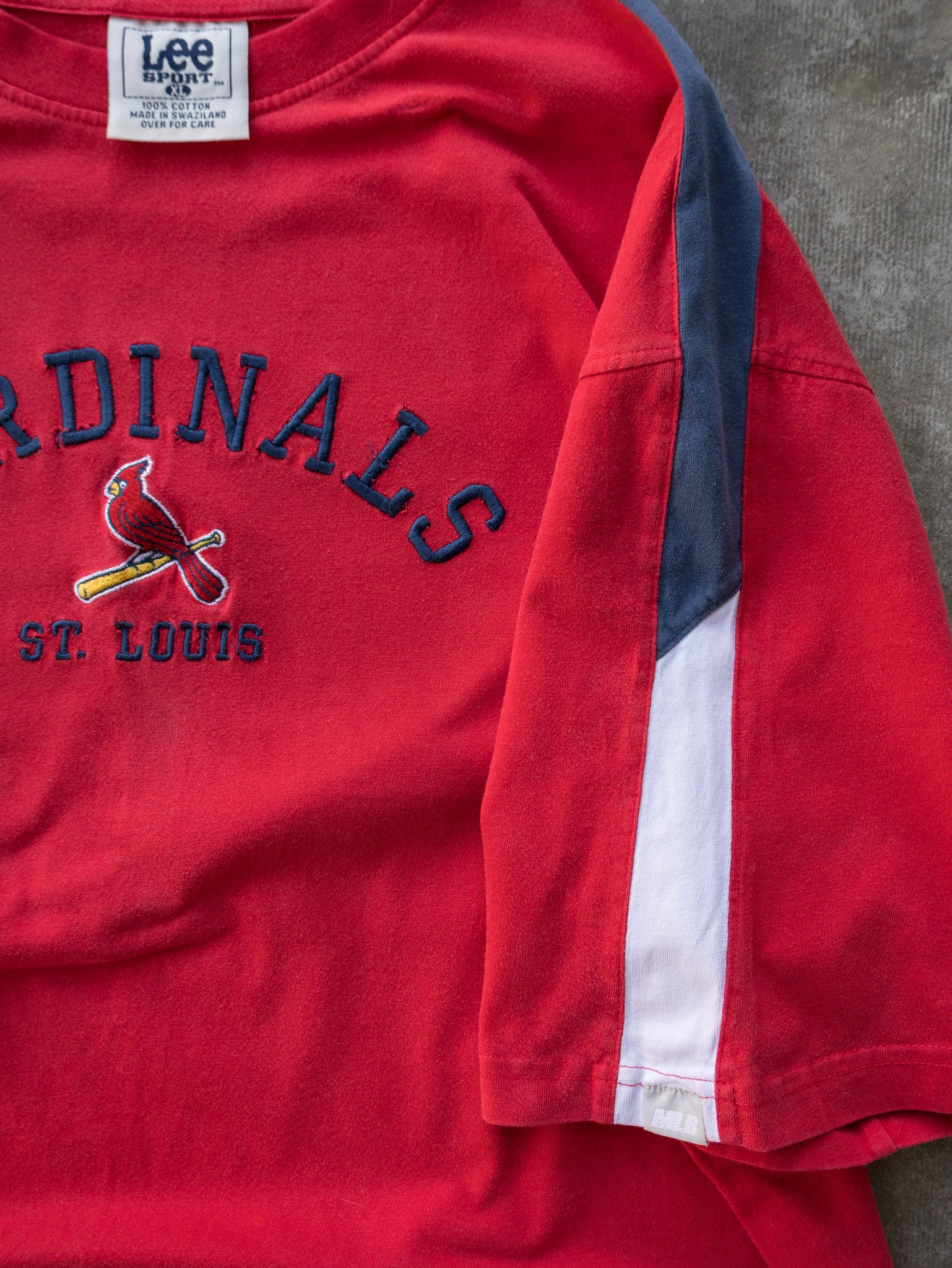 Vintage 90s Red Lee Sport St. Louis Cardinals Tee (XL)