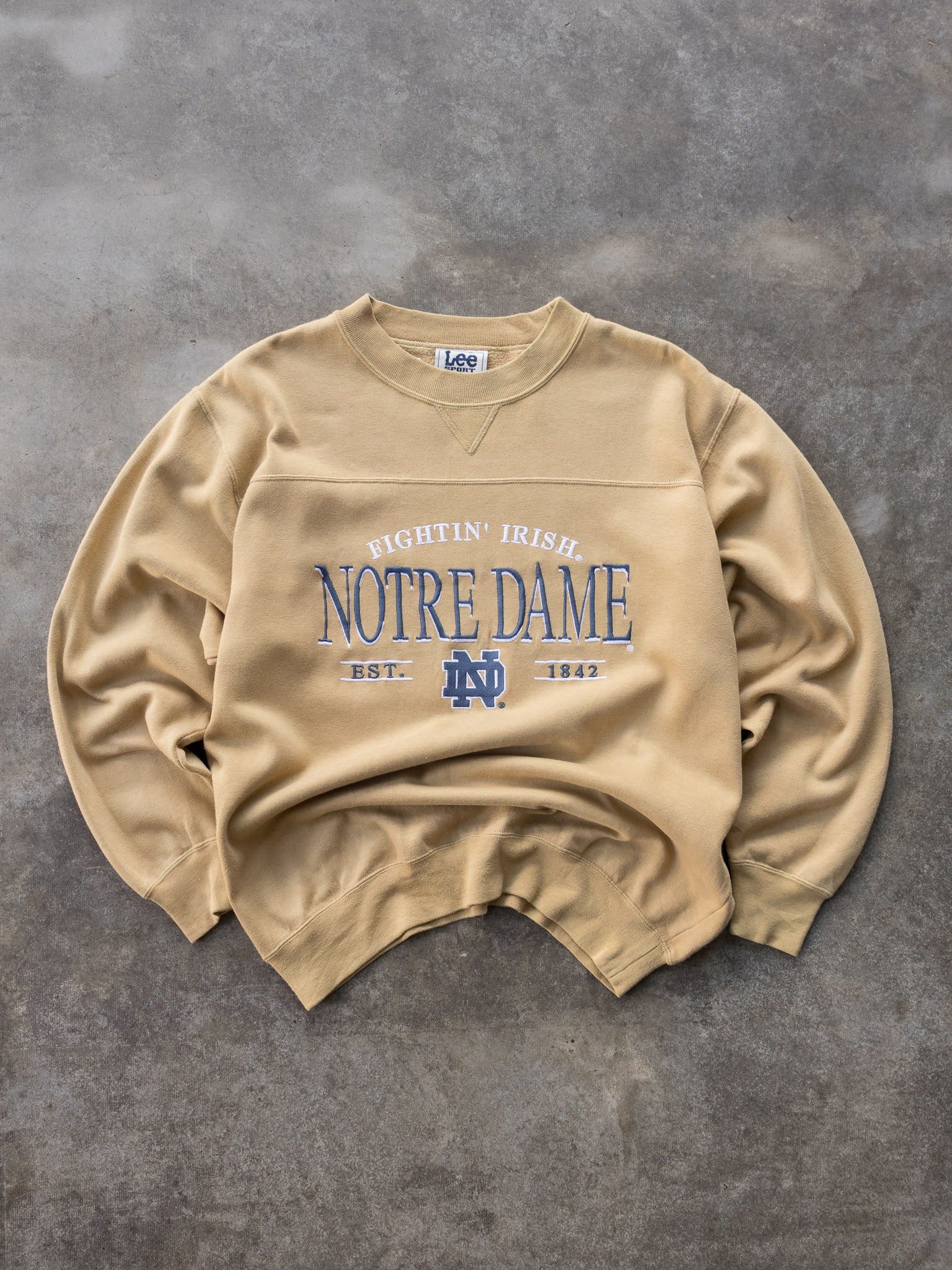 Vintage 00s Lee Sport Notre Dame Sweatshirt (M)