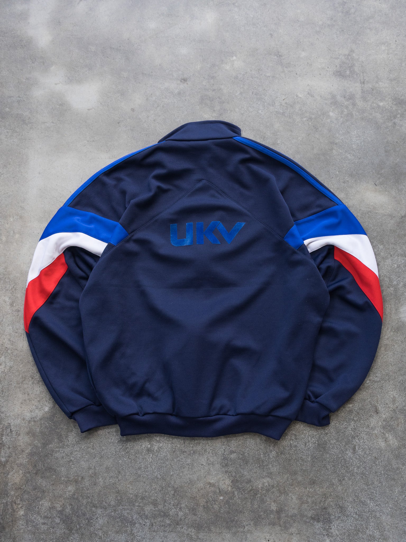 Vintage Adidas 3-Stripe UKV Track Jacket (L)