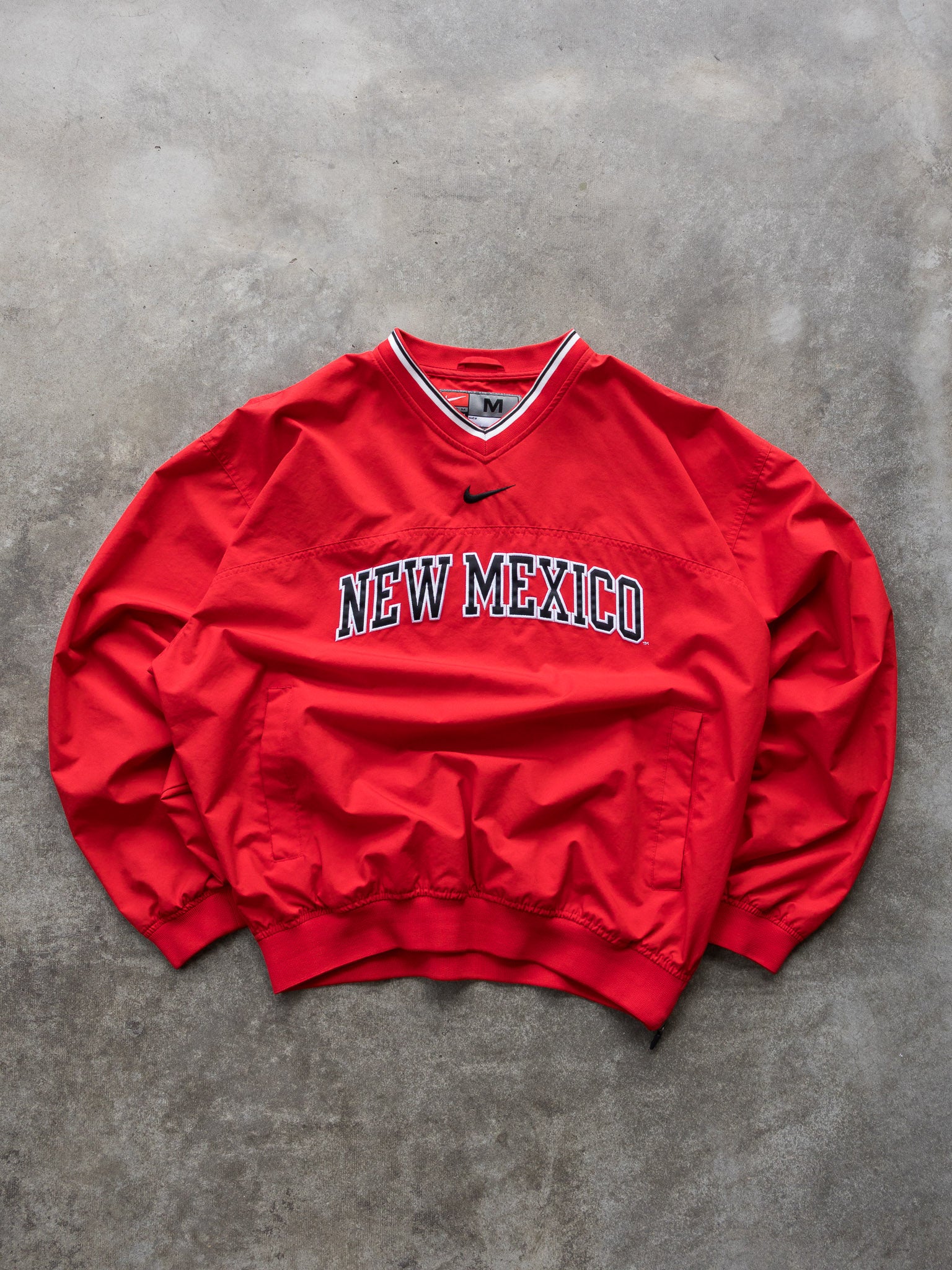 Vintage 00s Red Nike New Mexico Pullover Jacket (M)