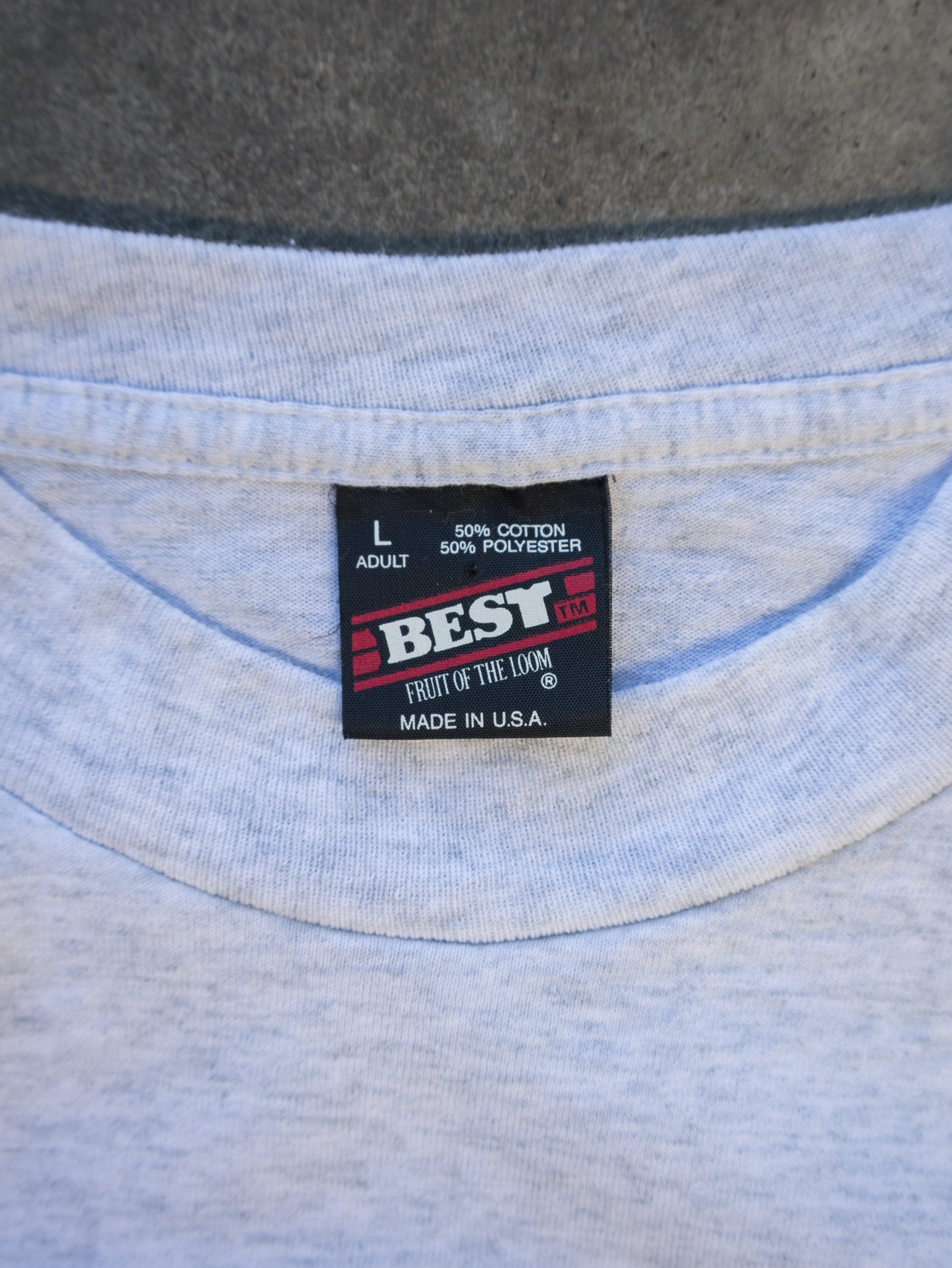 Vintage 90s Grey "Things Get Better With Age" Graphic Tee (L)