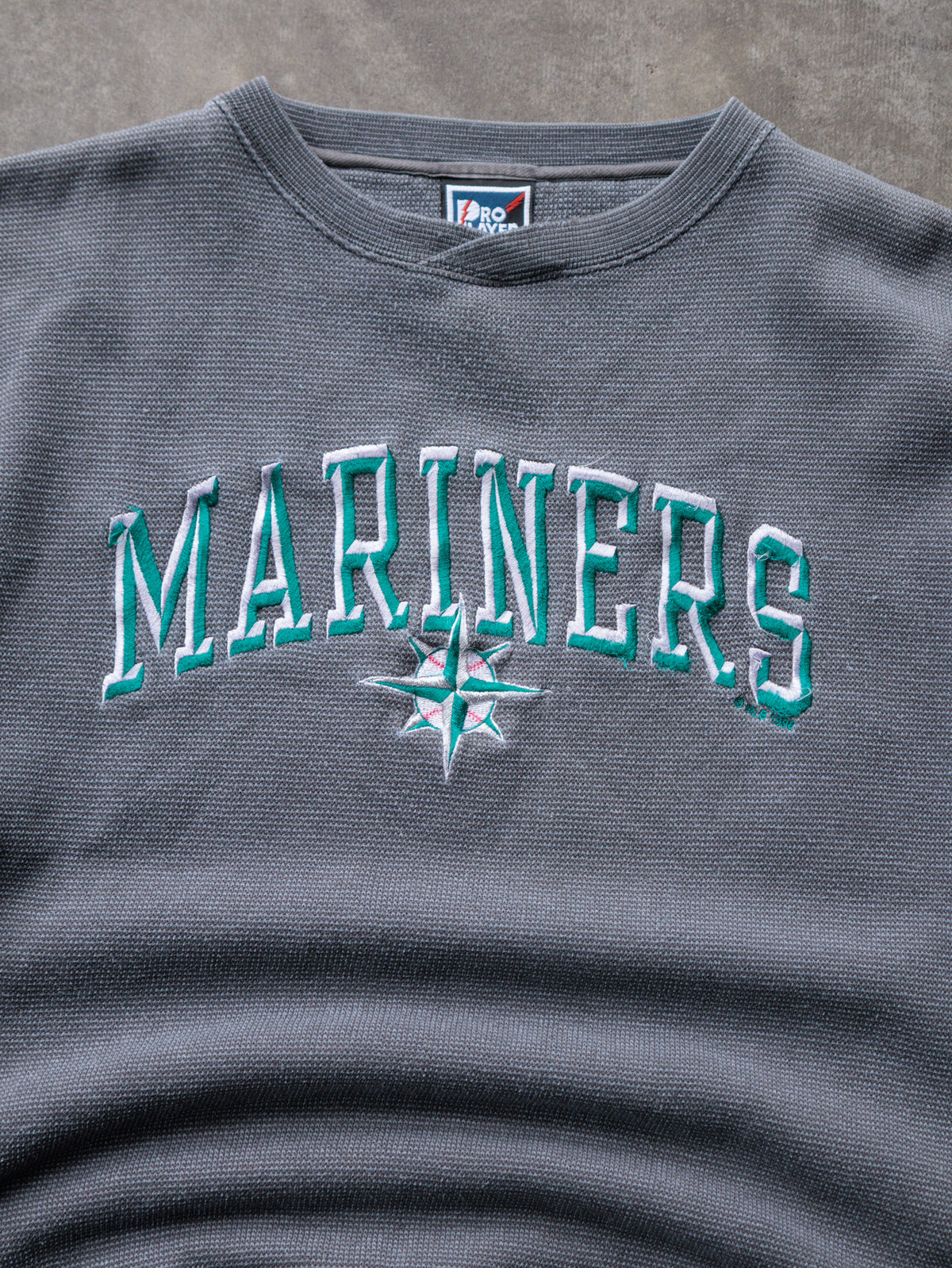 Vintage 90s Grey Seattle Mariners Sweatshirt (XL)