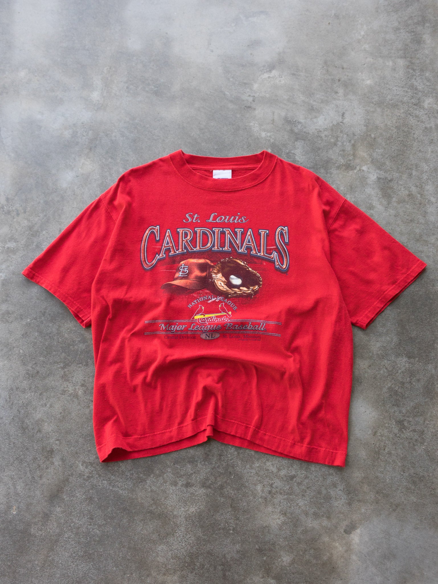 Vintage 2005 Red CSA St. Louis Cardinals Tee (L)