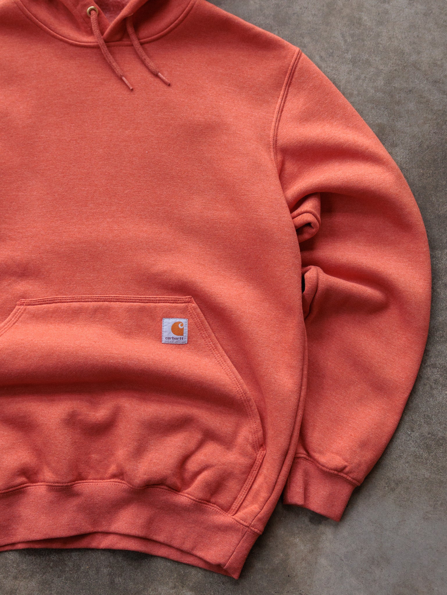 Vintage Orange Carhartt Hoodie (S)