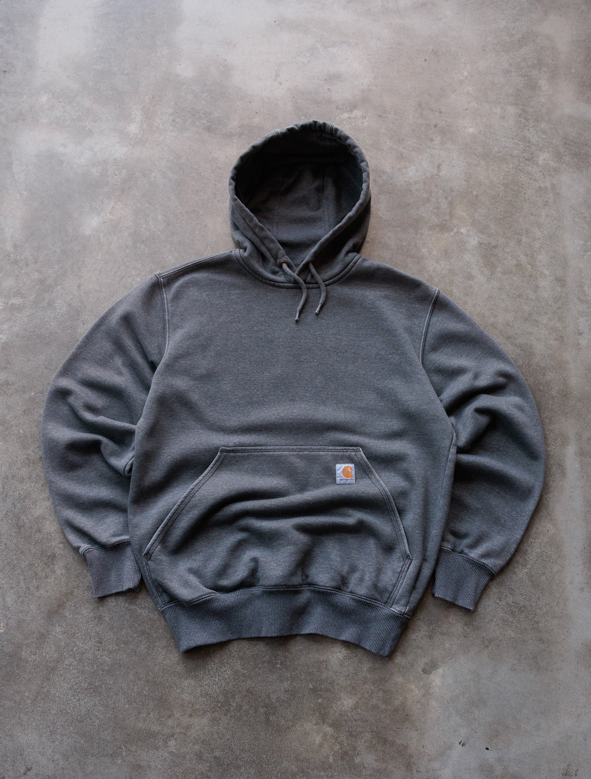 Vintage Grey Carhartt Hoodie (S)