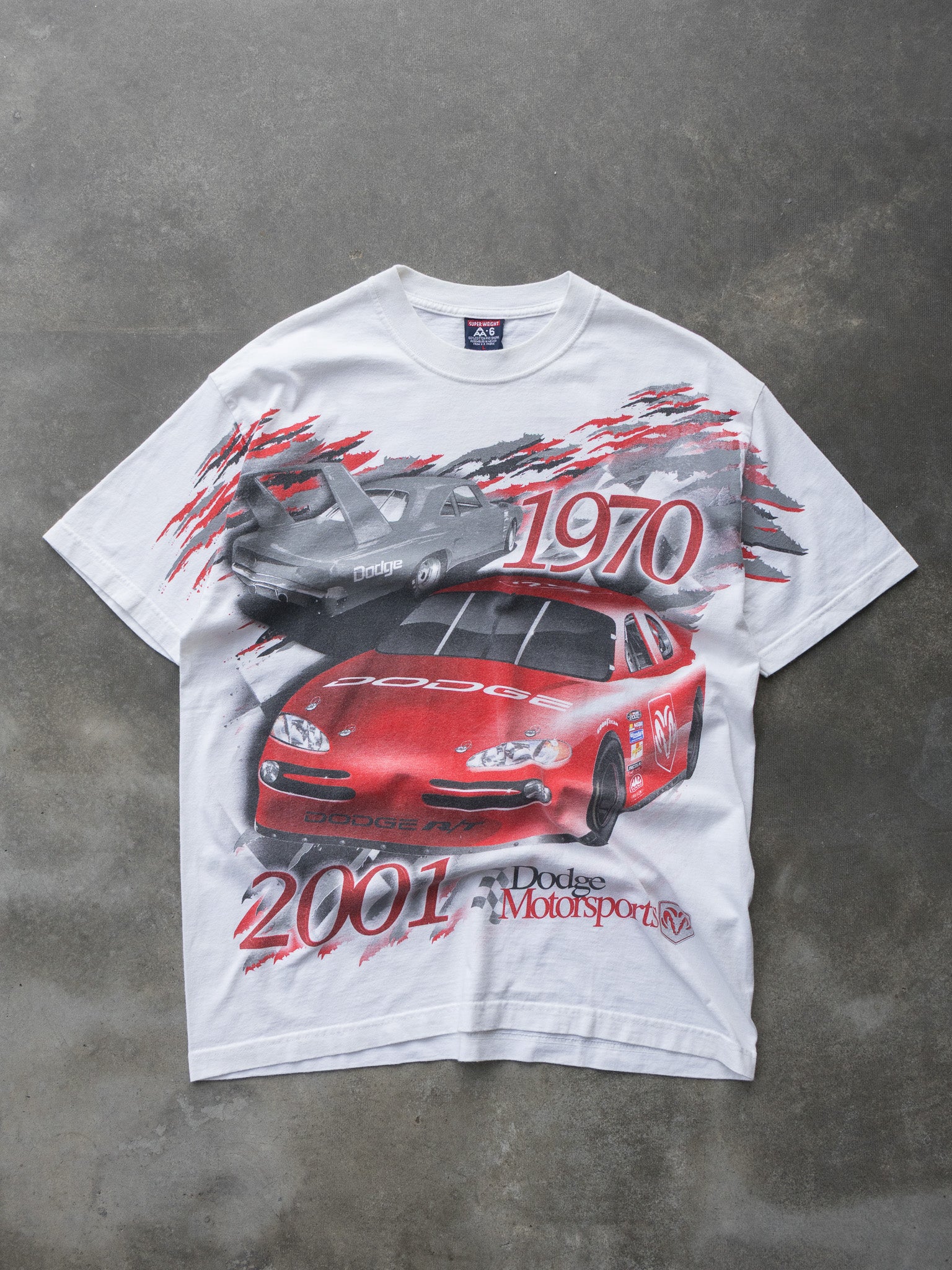 Vintage 2001 Dodge Motorsports Racing Tee (L)