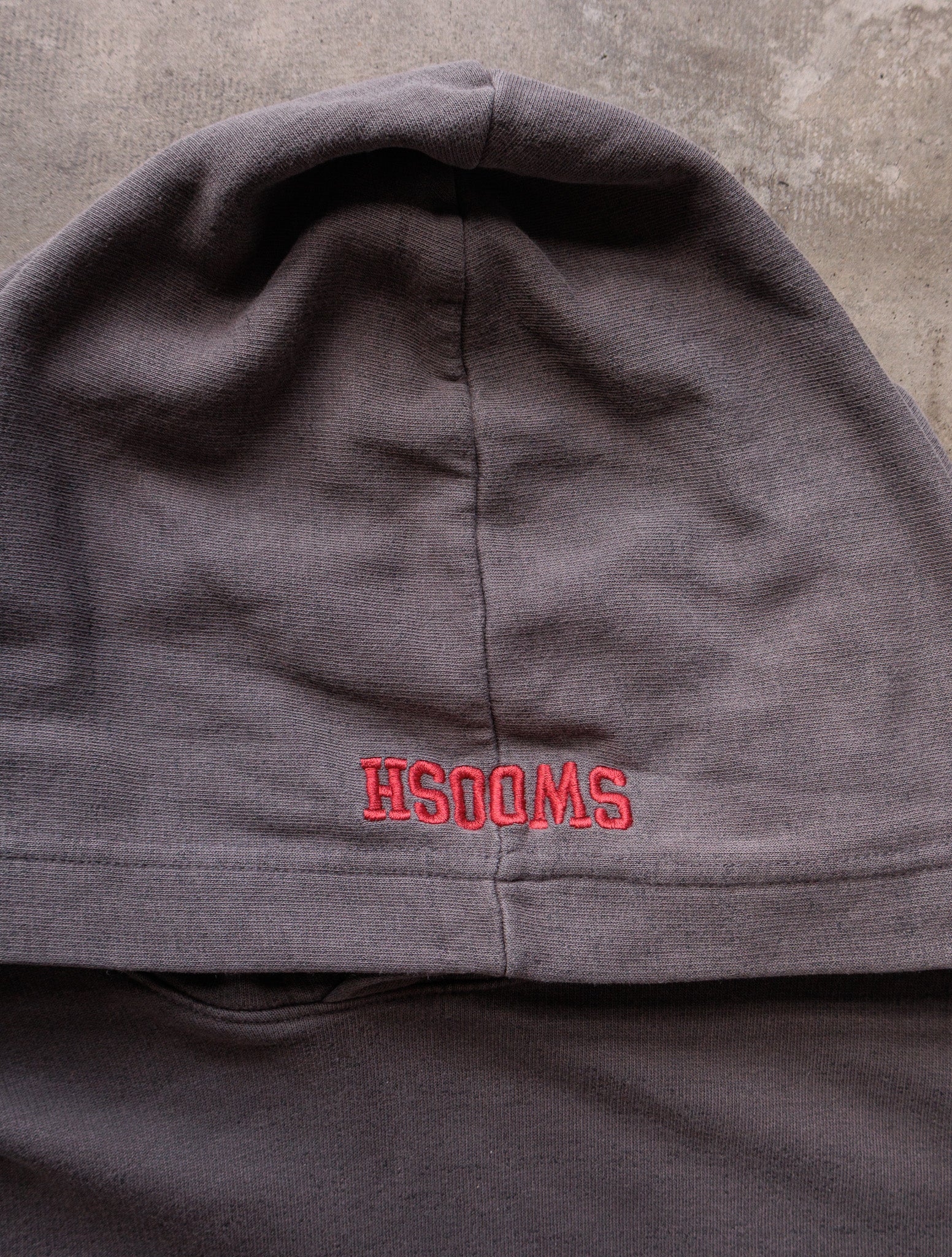 Vintage Grey Nike Hoodie (2XL)
