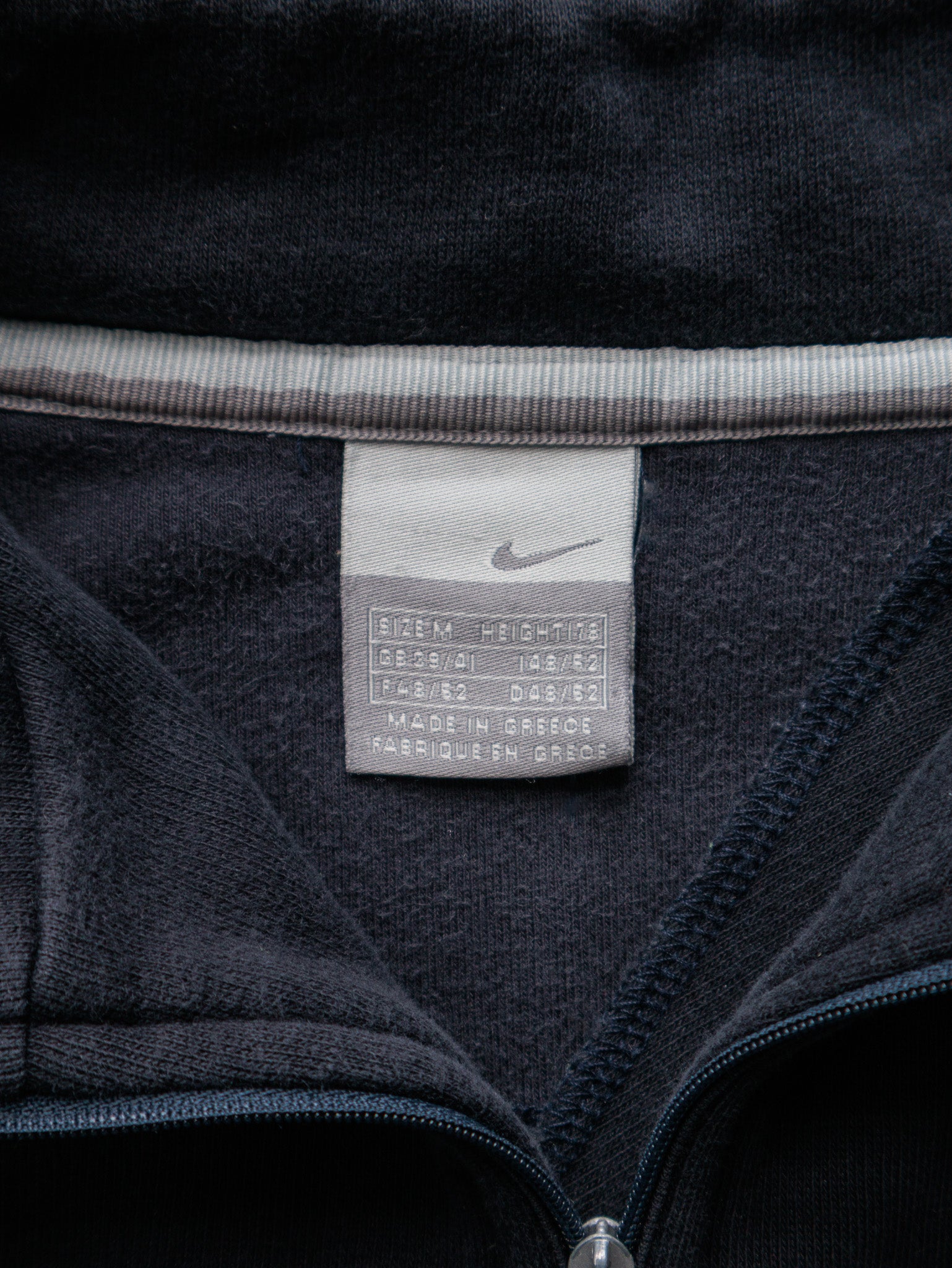 Vintage 00s Black Nike Quarter Zip (M)