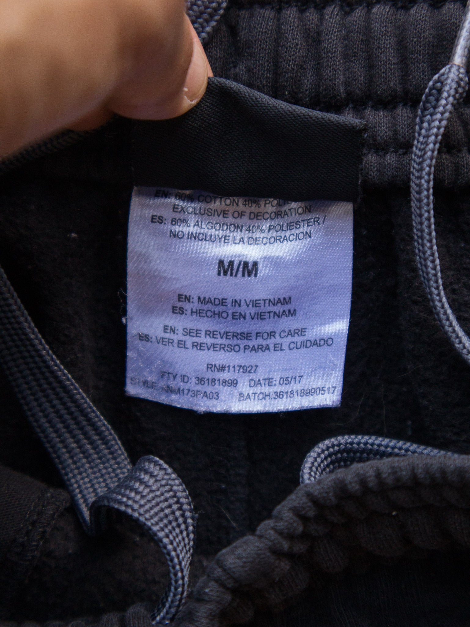 Vintage Black AND1 Cargo Sweatpants (M)