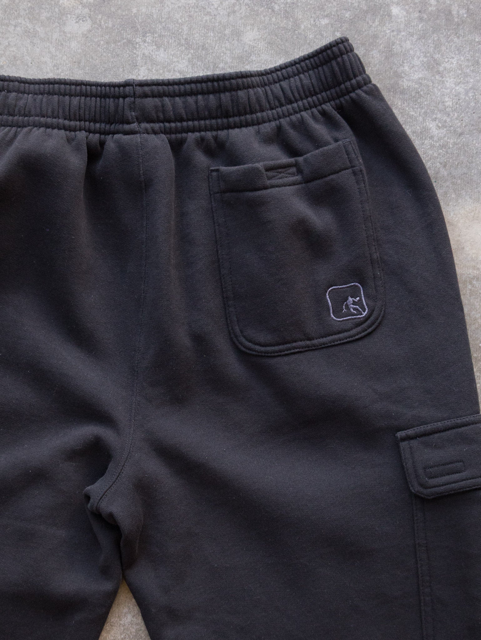 Vintage Black AND1 Cargo Sweatpants (L)