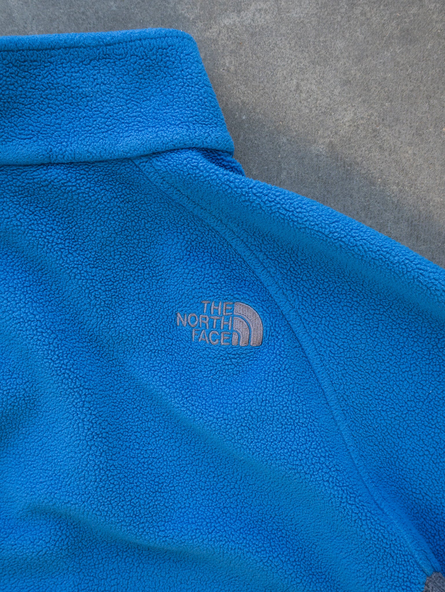 Vintage Blue The North Face Fleece (L)