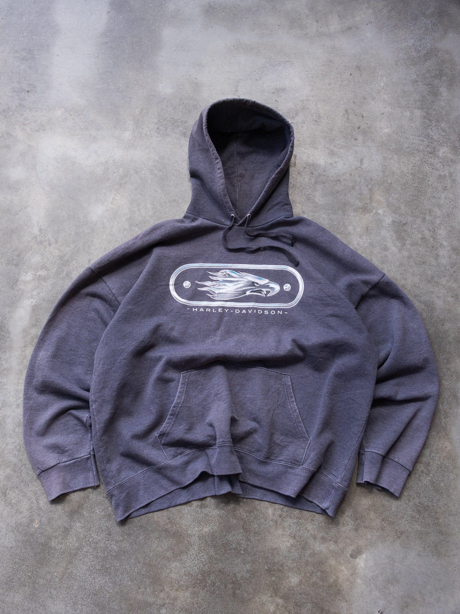 Vintage Faded Harley-Davidson Missouri Hoodie (2XL)