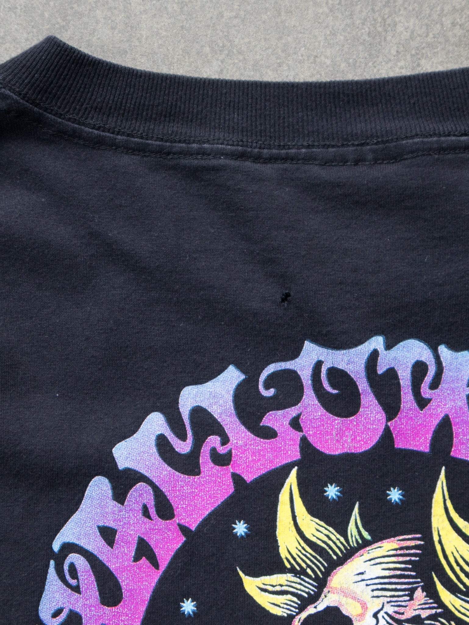 Vintage 1998 Halloween in Athens Skull Tee (2XL)