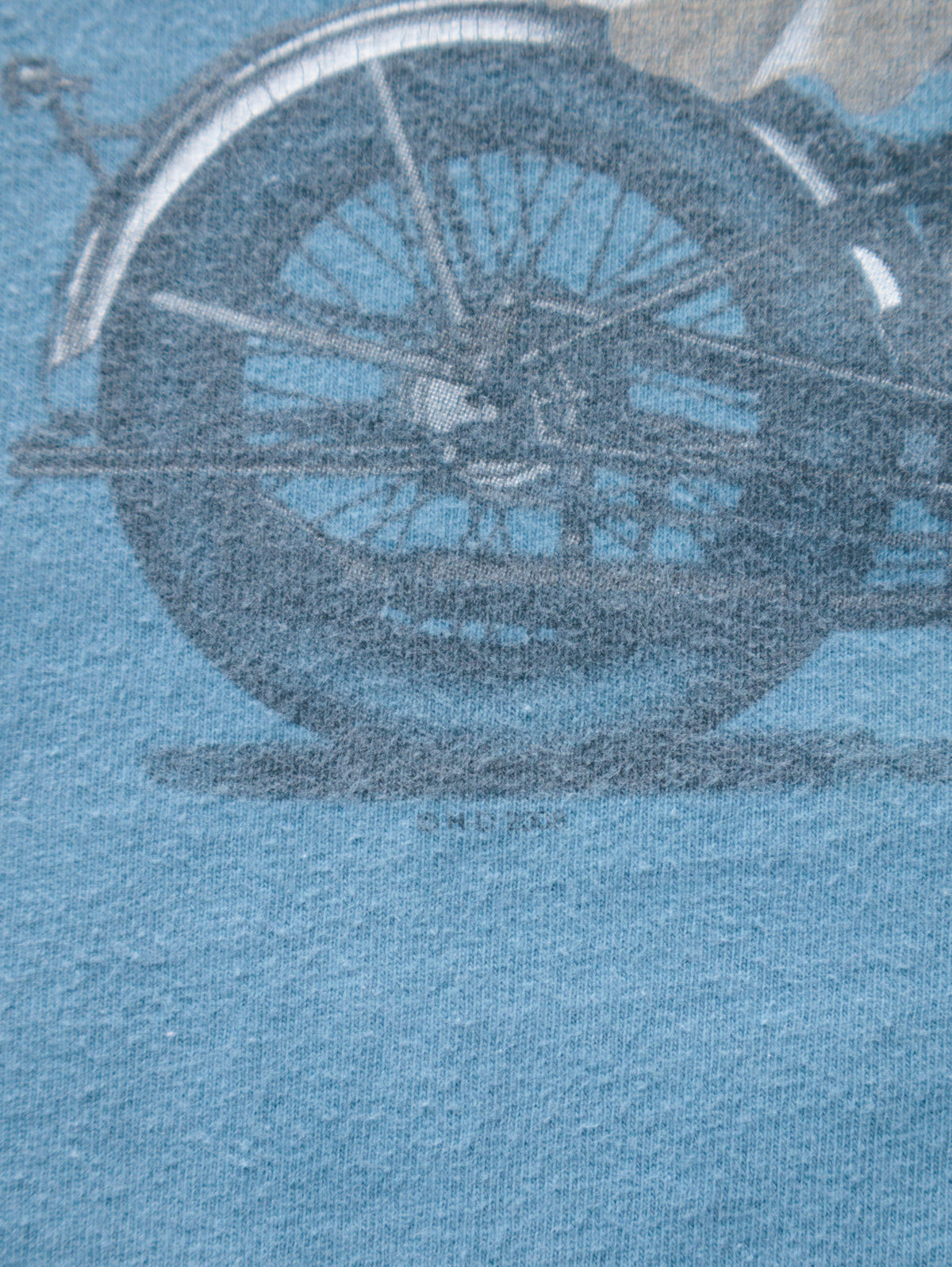 Vintage Blue Harley-Davidson New Berlin Wisconsin Tee (XL)