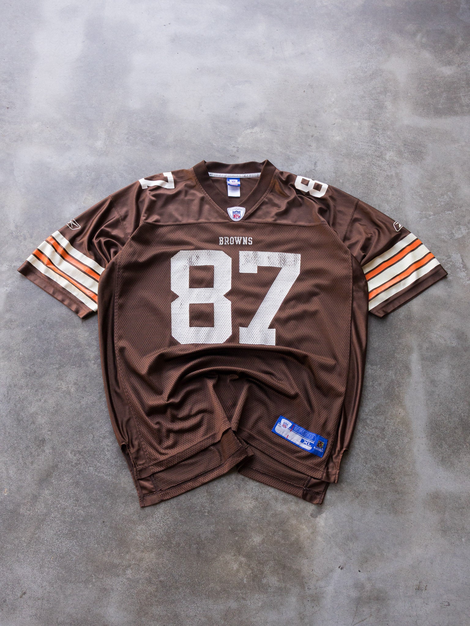 Vintage 00s Reebok Cleveland Browns Andre Davis NFL Jersey (XL)