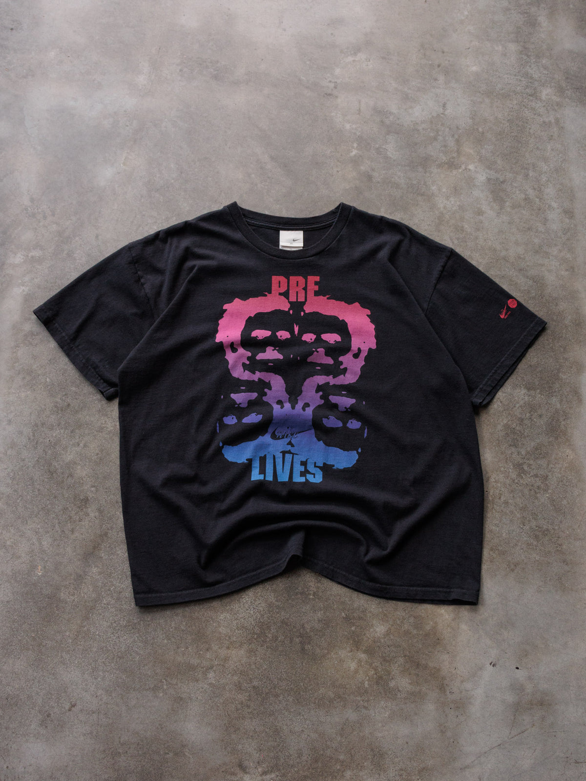 Vintage 00s Black Nike Pre Lives Tee (XL)