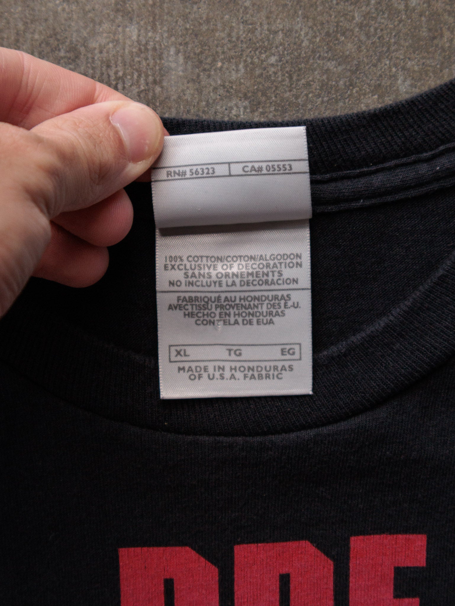 Vintage 00s Black Nike Pre Lives Tee (XL)