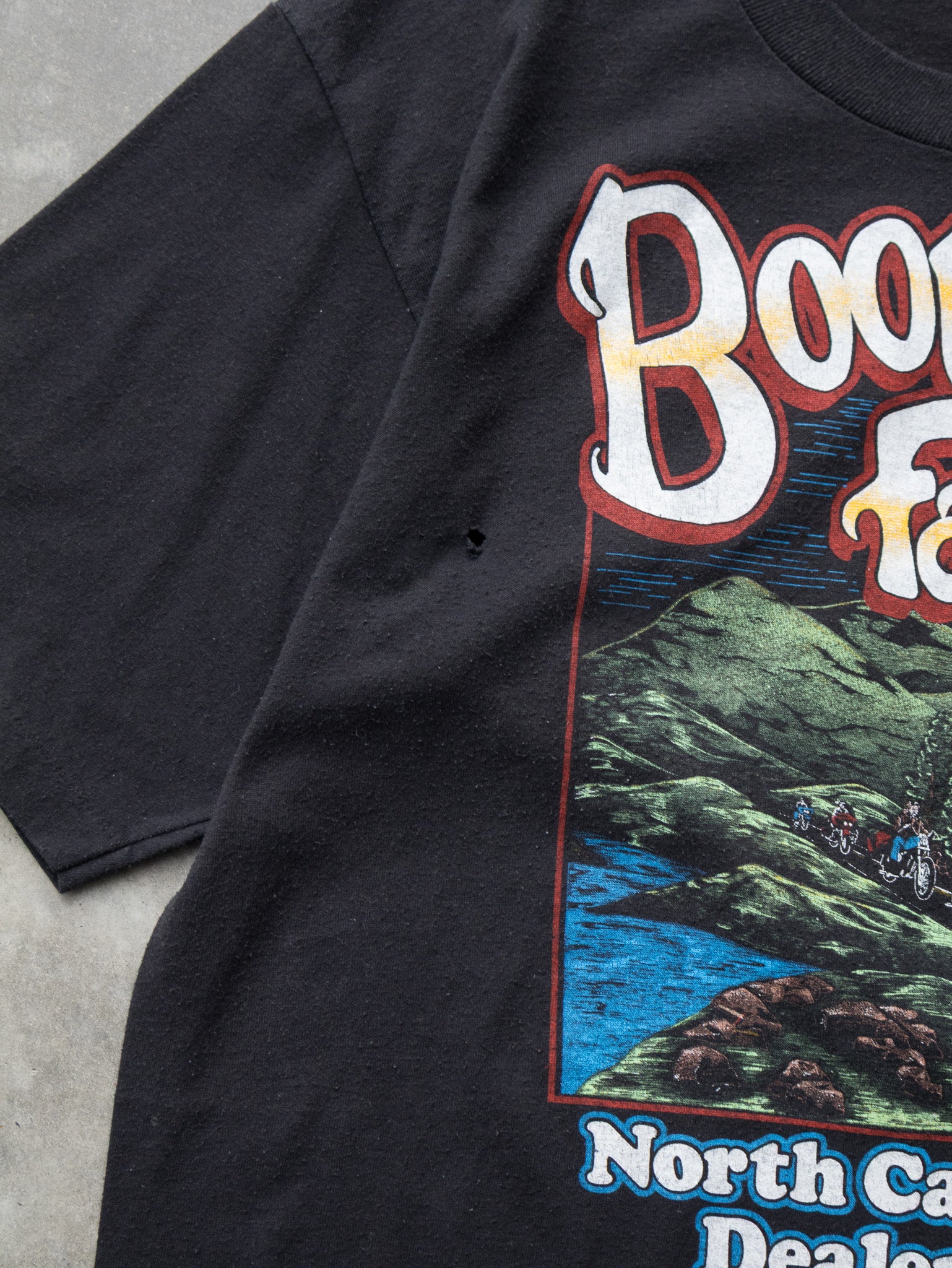 Vintage 1987 Boone Fall Rally Harley-Davidson Tee (L)