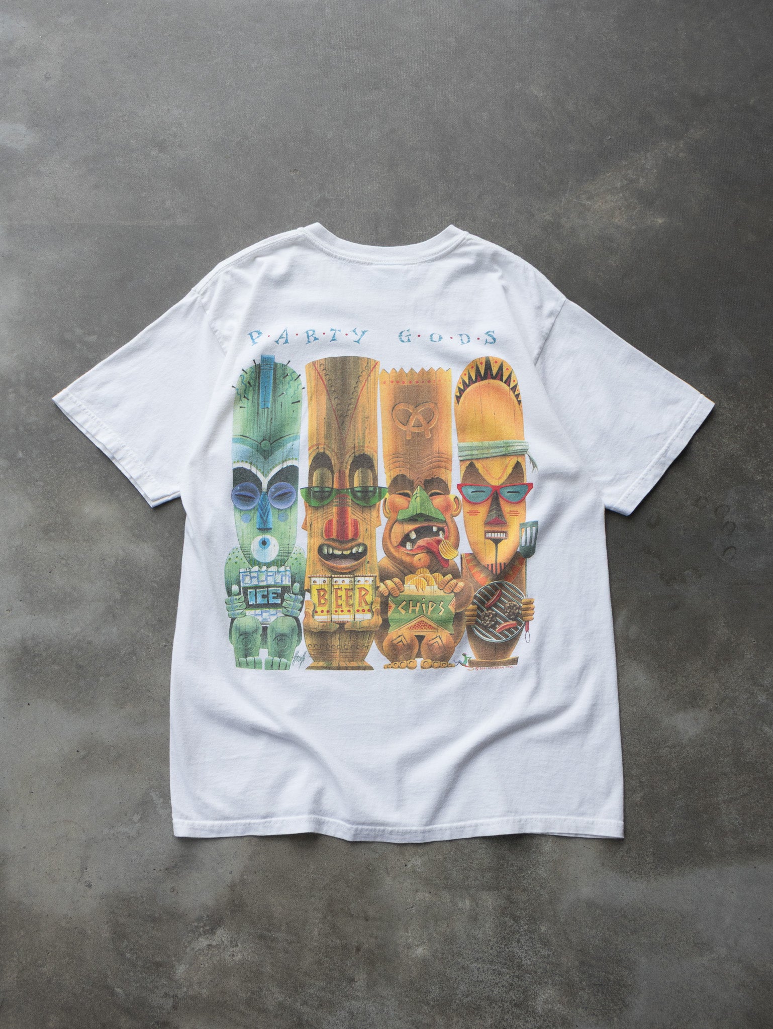 Vintage 2001 Caribbean Soul Party Gods Tee (L)