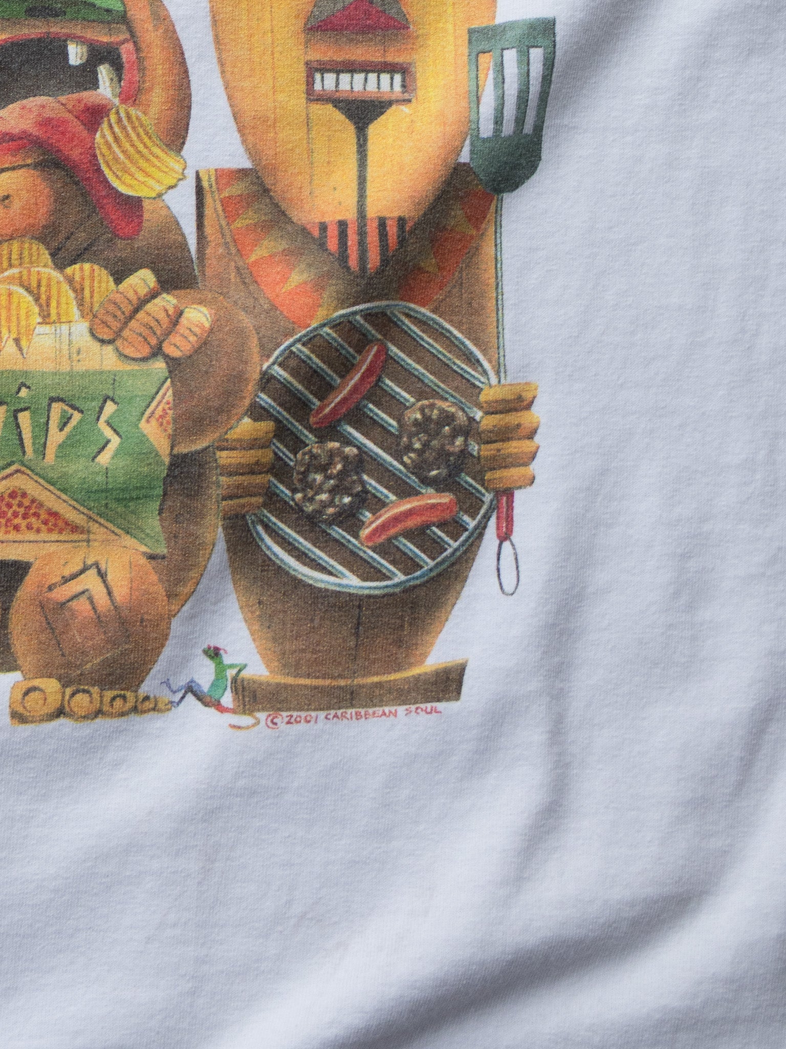 Vintage 2001 Caribbean Soul Party Gods Tee (L)