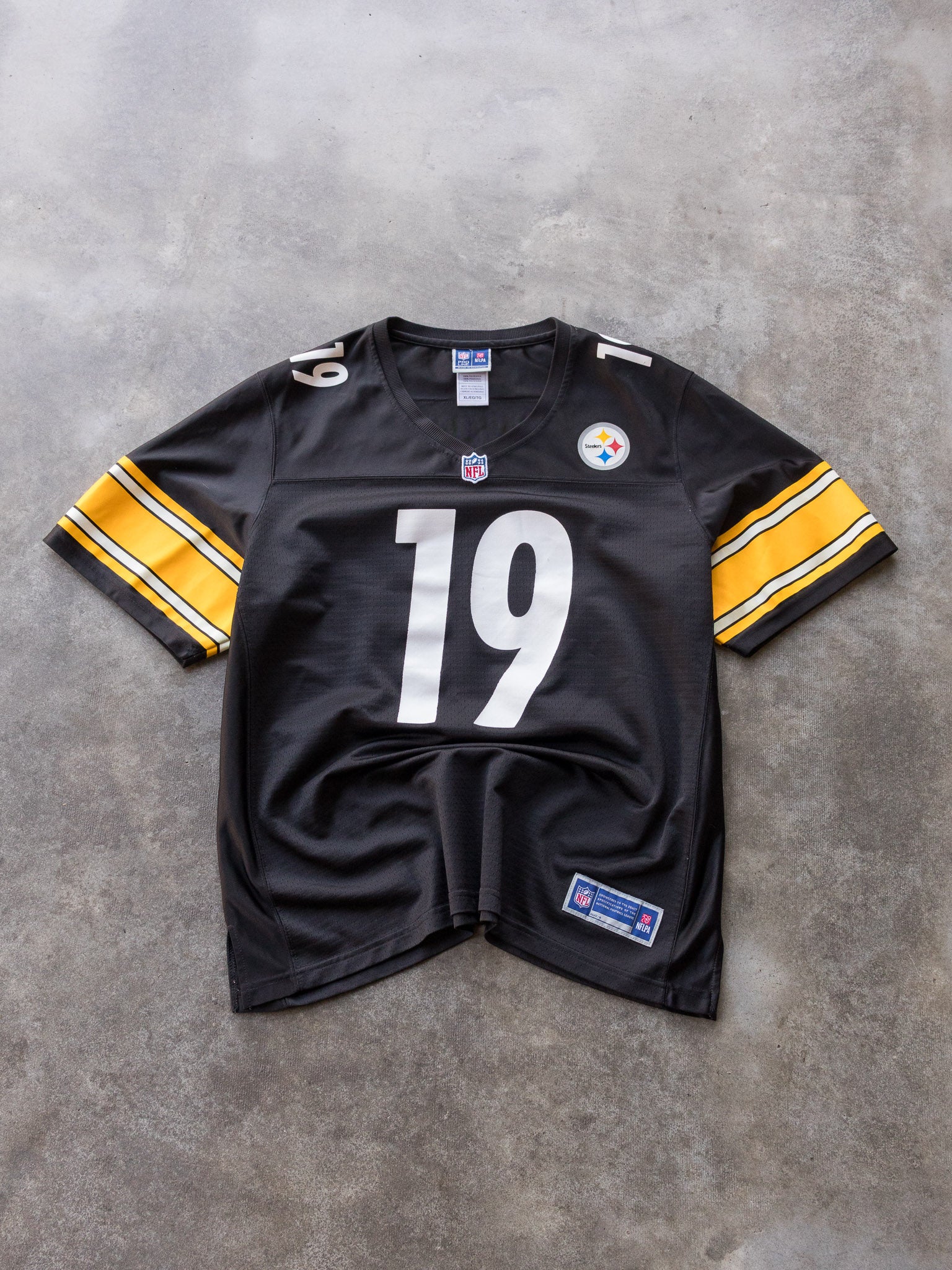 Black Pittsburgh Steelers Smith-Schuster NFL Jersey (XL)