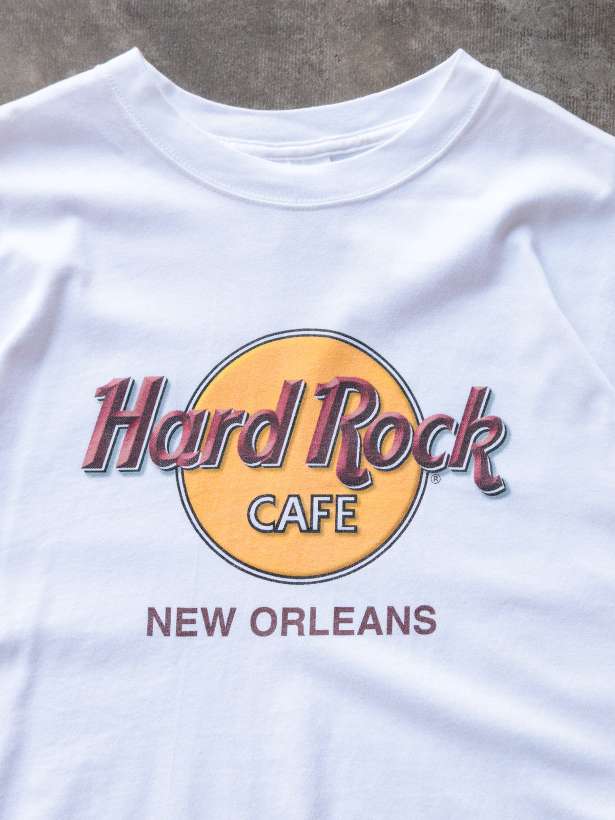 Vintage 90s White Hard Rock Cafe New Orleans Tee (XL)