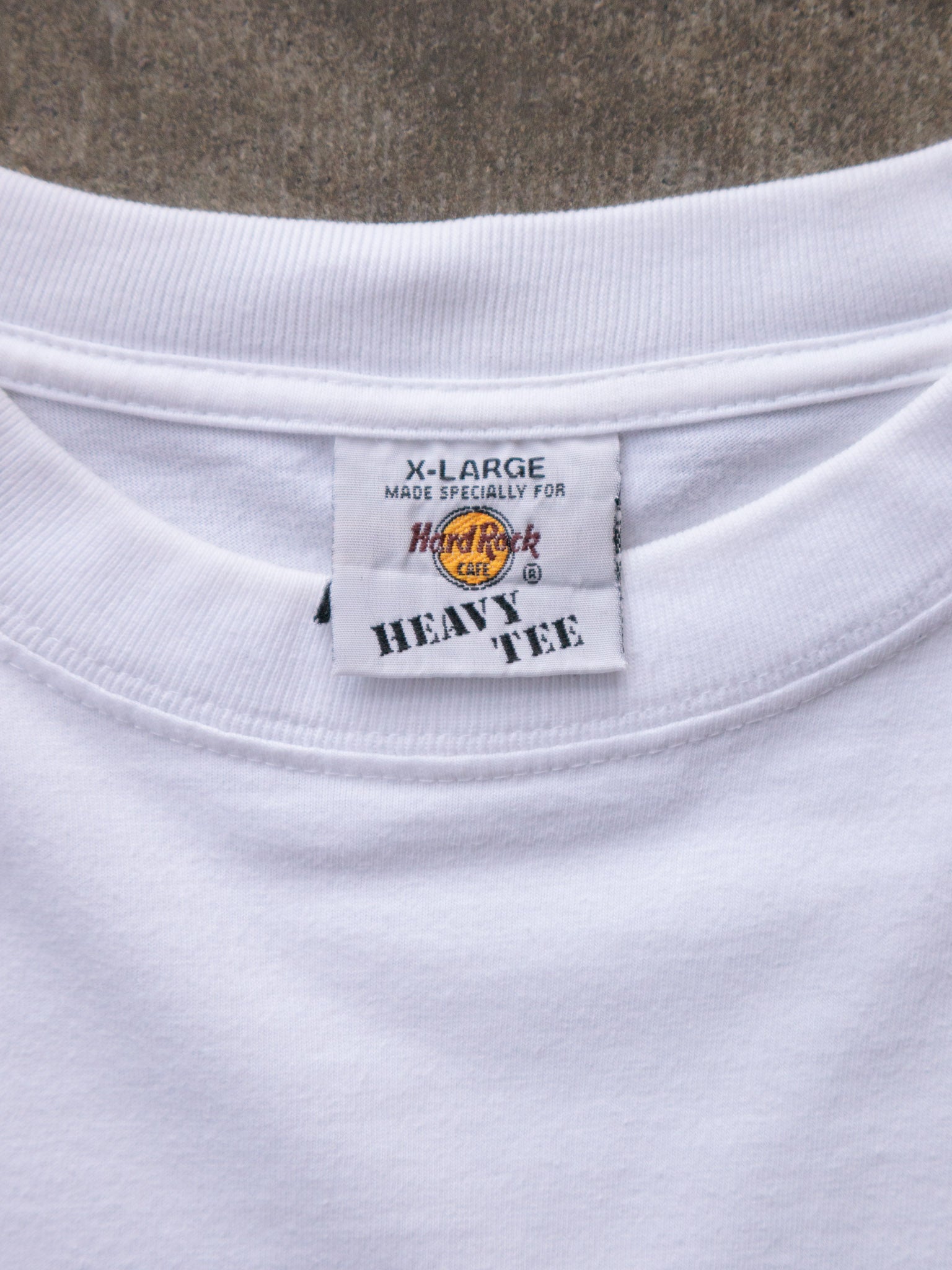 Vintage White Hard Rock Cafe Copenhagen Tee (XL)