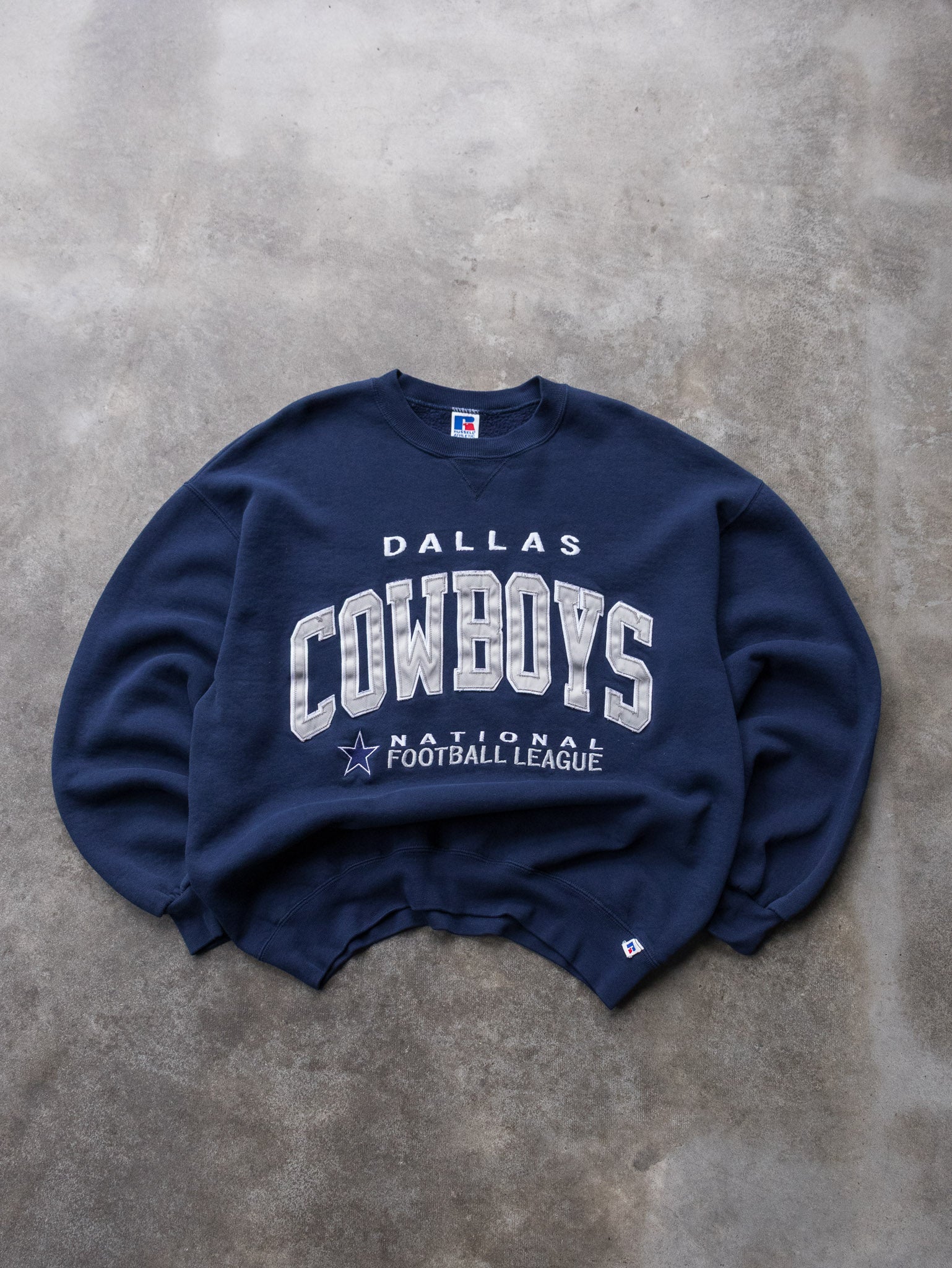 Vintage 90s Russell Athletic Dallas Cowboys Sweatshirt (XL)