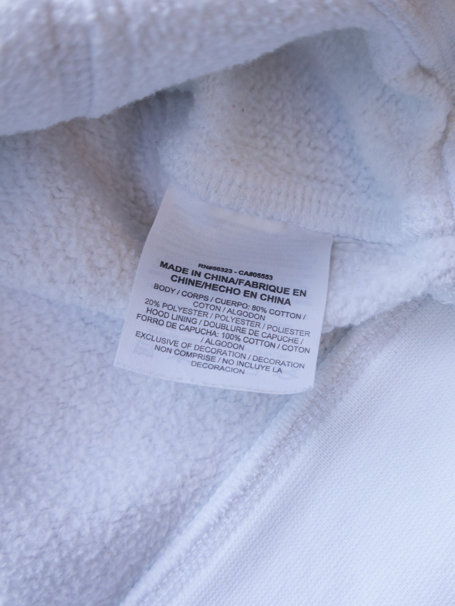 Vintage White Nike Hoodie (L)