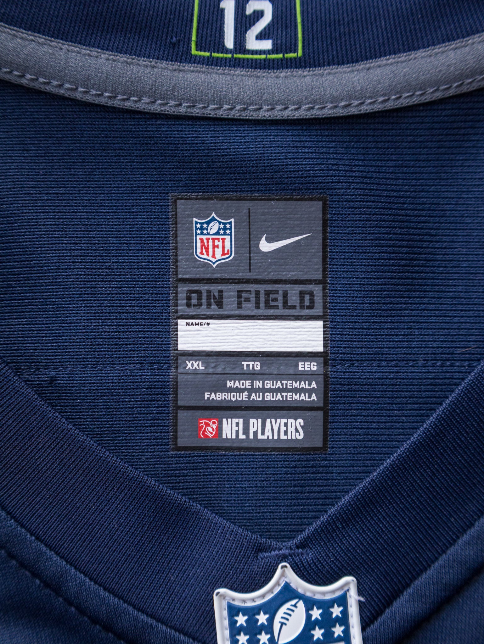 Nike Seattle Seahawks "12th Fan" NFL Jersey (Women's 2XL)