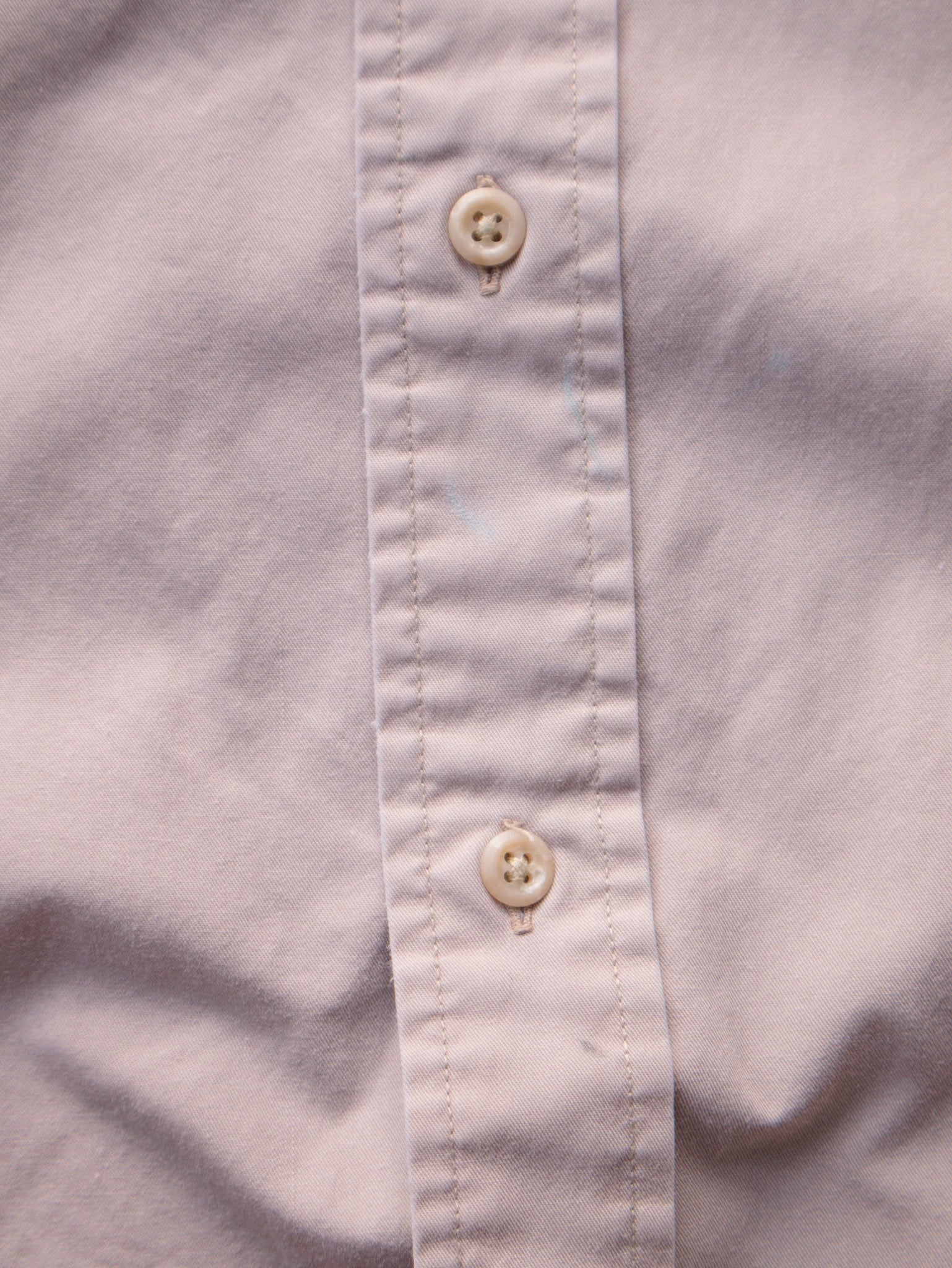 Vintage 00s Beige Tommy Hilfiger Shirt (L)