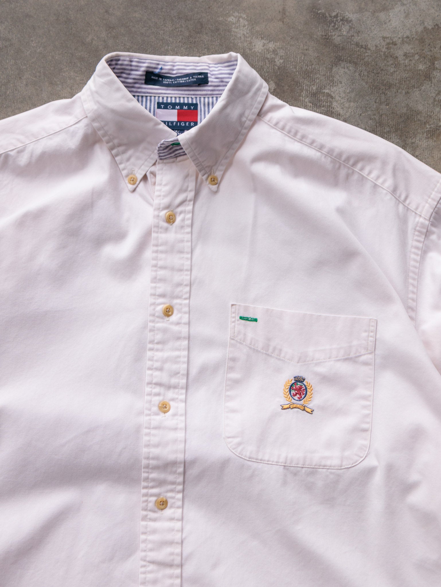 Vintage Pink Tommy Hilfiger Shirt (M)