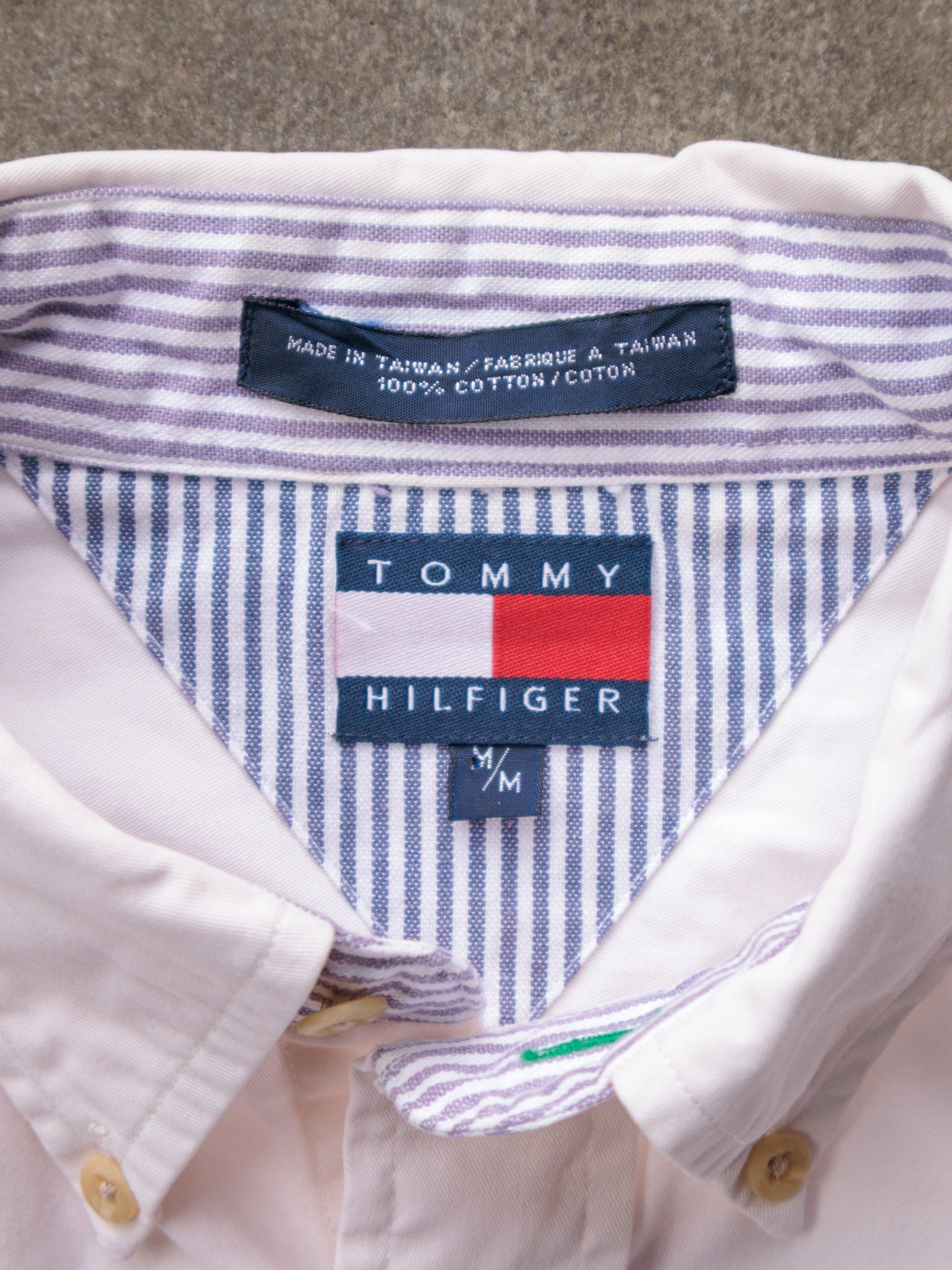 Vintage Pink Tommy Hilfiger Shirt (M)